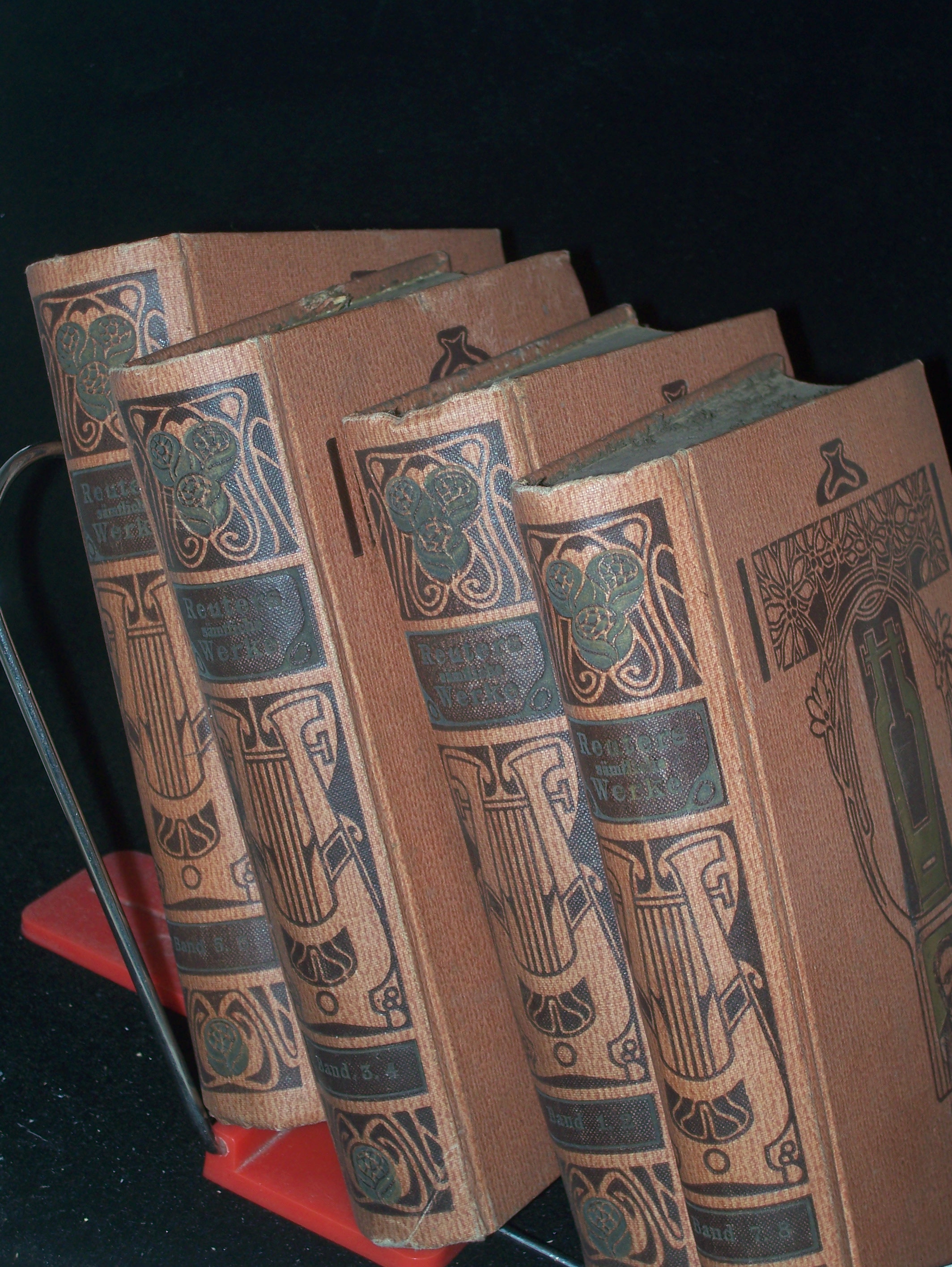 Artikelbild 1 des Artikels “Werke Fritz Reuters Werke / rechtmässige original Ausgabe in 8
Bänden “