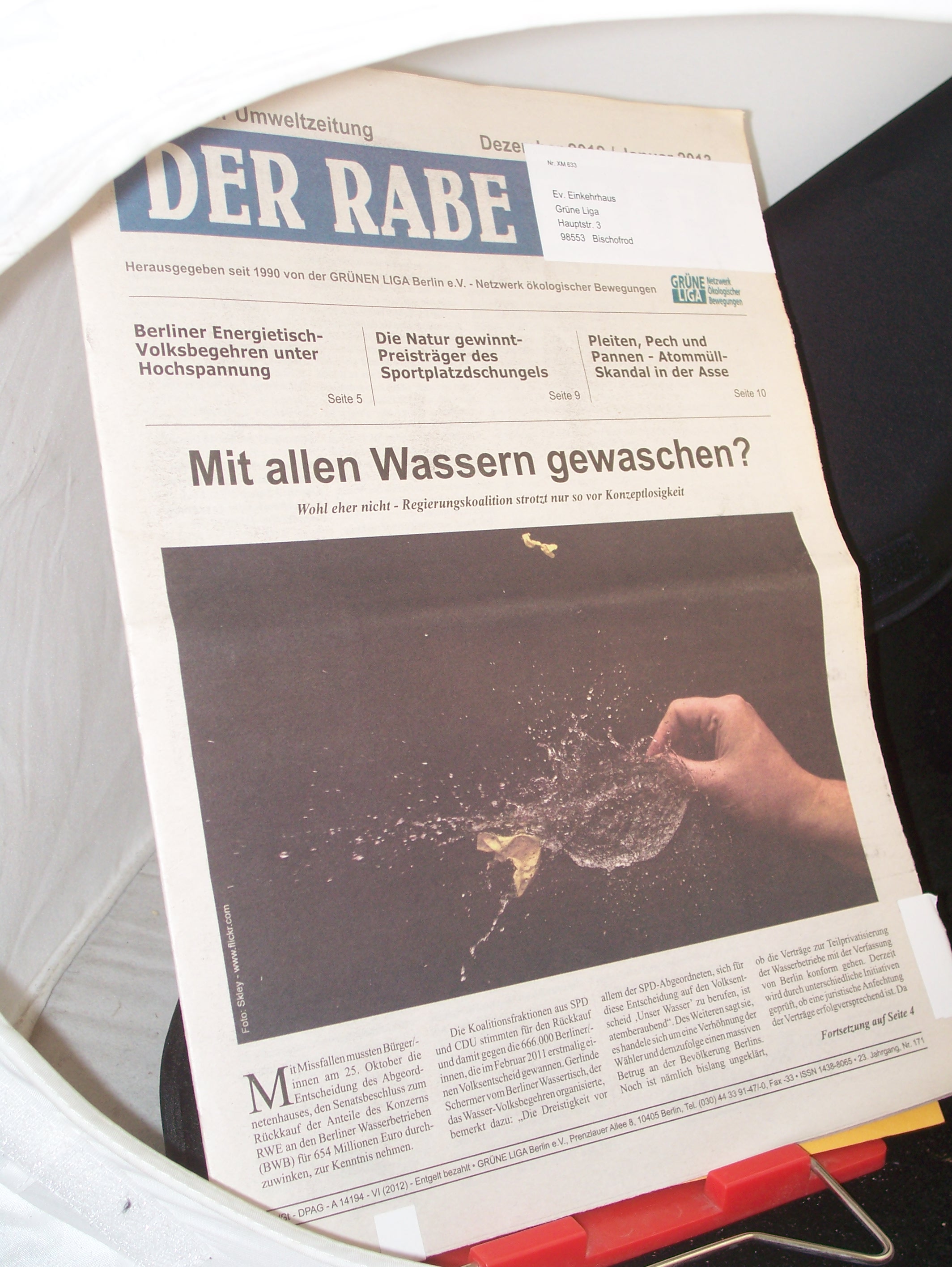 Artikelbild 1 des Artikels “12/2013, Mit allen Wassern gewaschen “