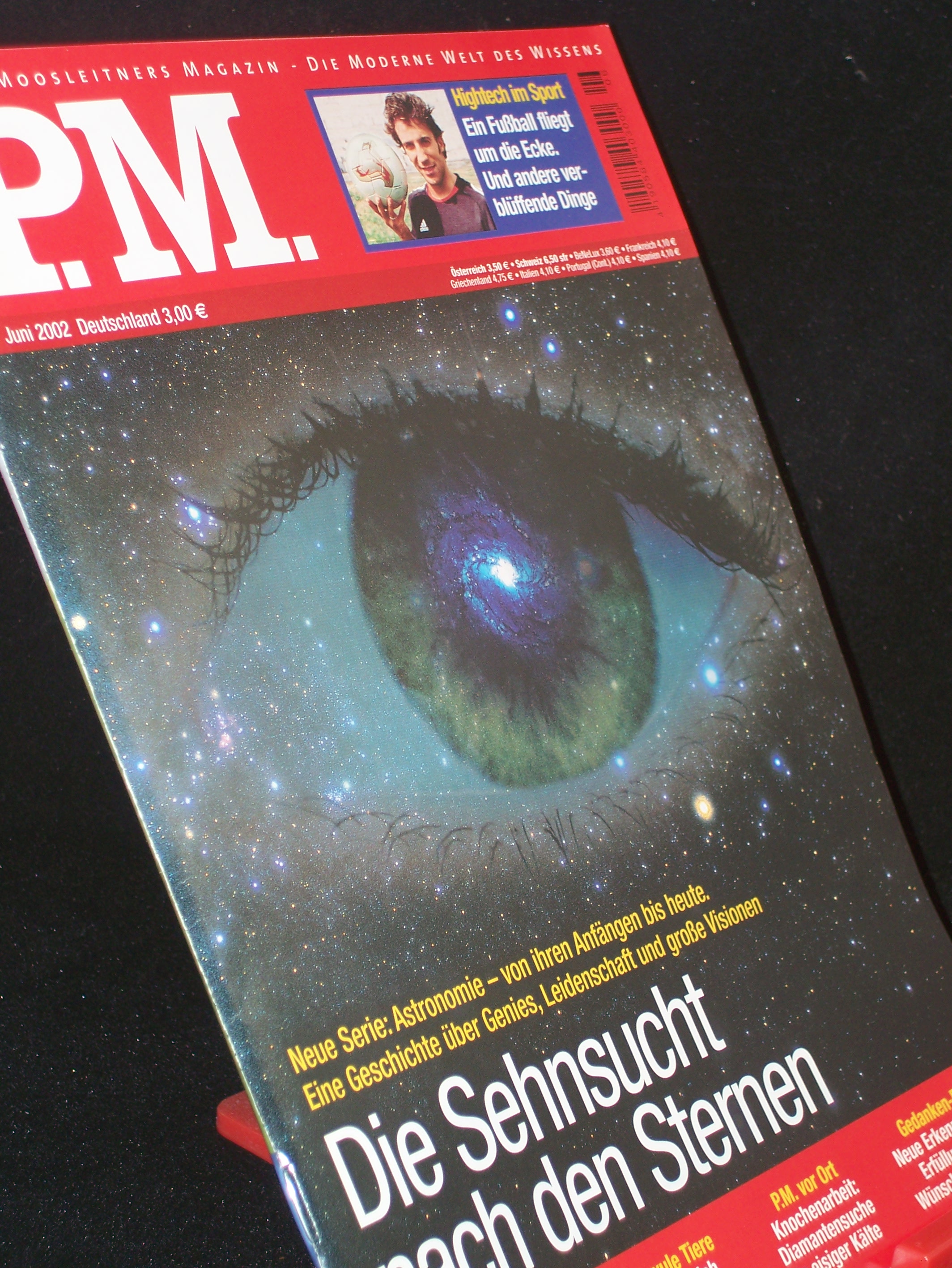 Artikelbild 1 des Artikels “6/2002, Die Sehnsucht nach den Sternen “