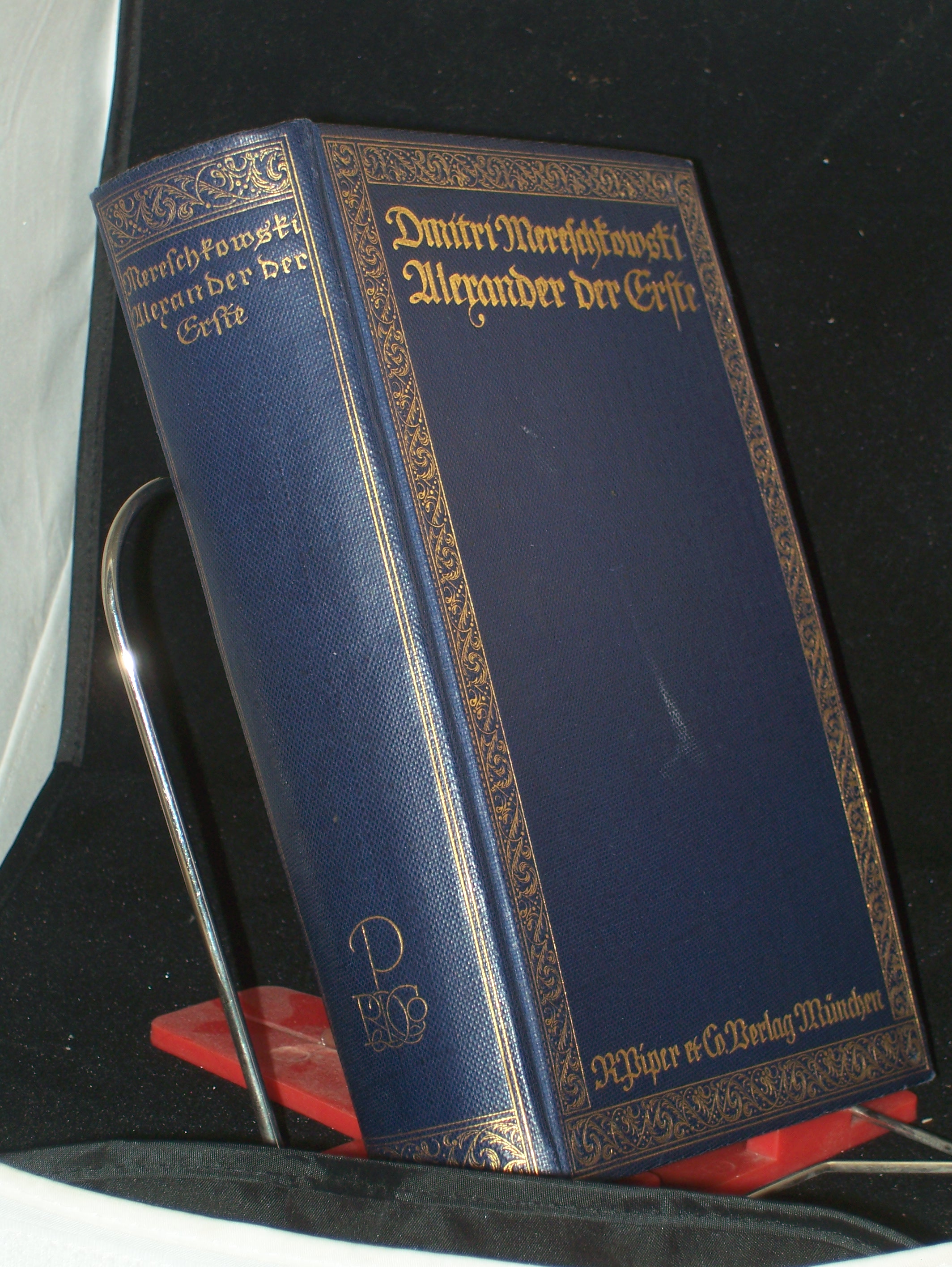 Artikelbild 1 des Artikels “Alexander (I) 1. : Historischer Roman ; Mit einem Porträt Alexander 1. / Dmitri Mereschkowski. Uebersetzt von Alexander Eliasberg “