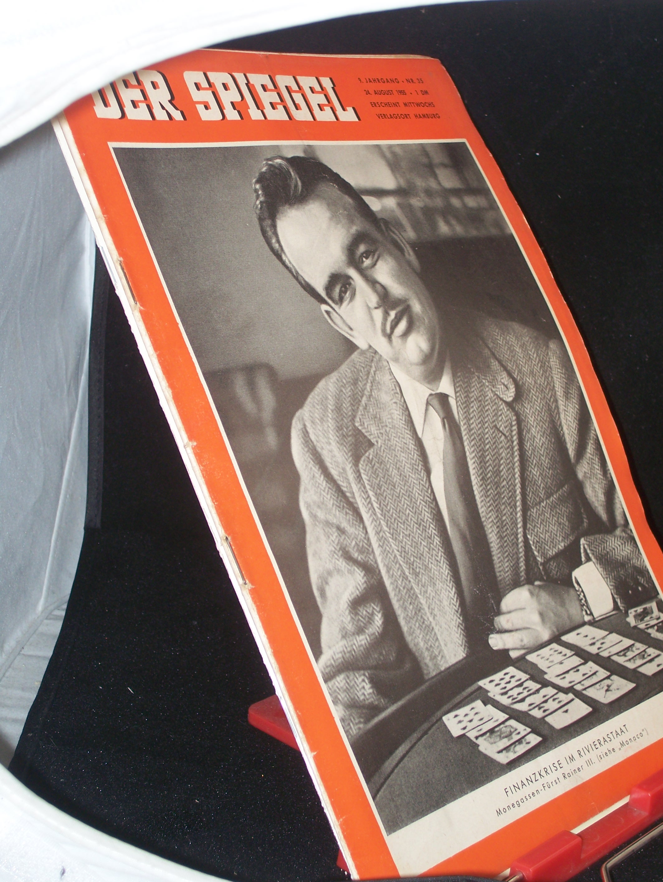 Artikelbild 1 des Artikels “35/1955, FINANZKRISE IM RIVIERASTAAT MONEGASSEN FÜRST RAINER III “