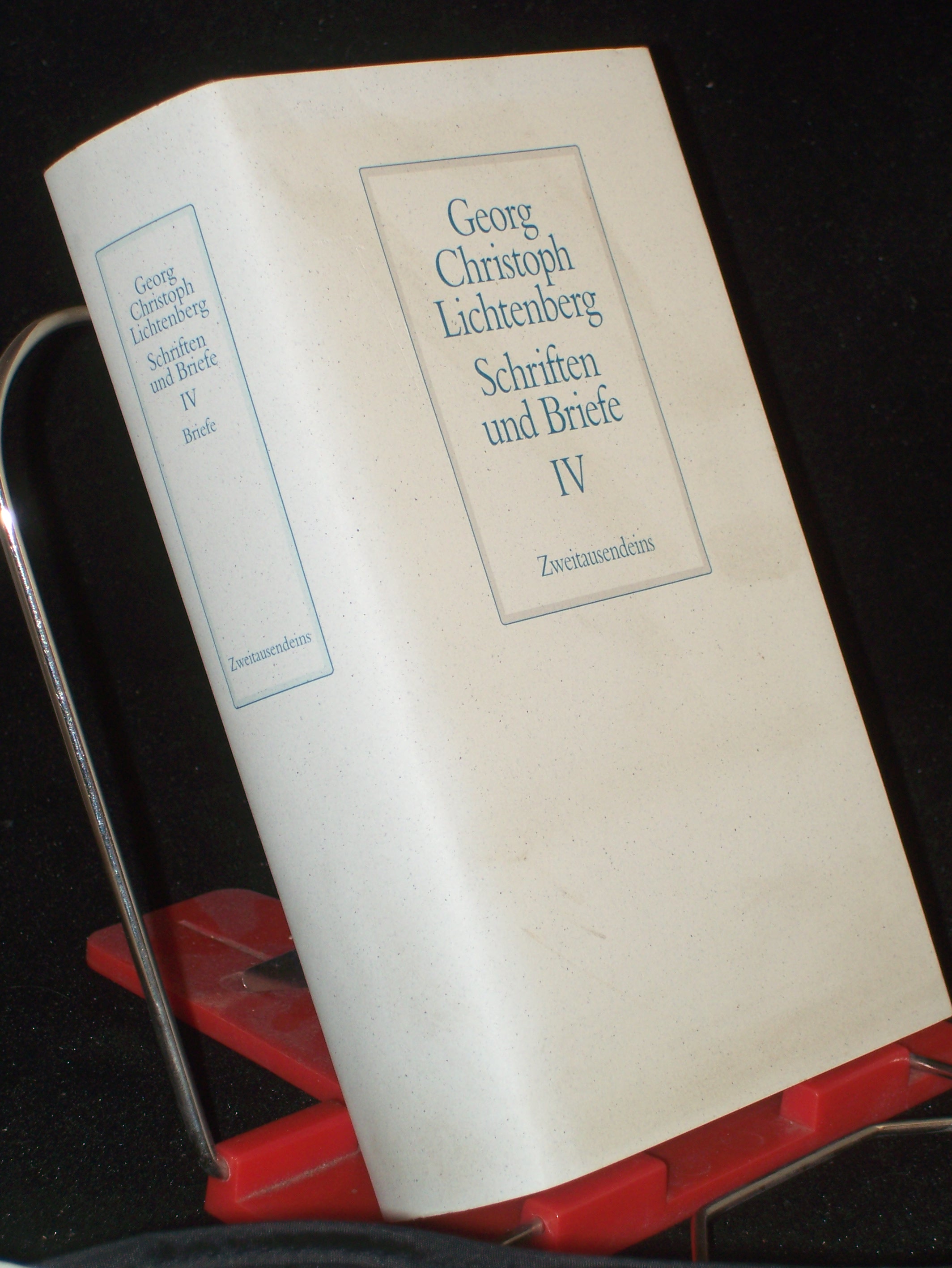 Artikelbild 1 des Artikels “Schriften und Briefe IV, Hrsg. v. Wolfgang Promies “