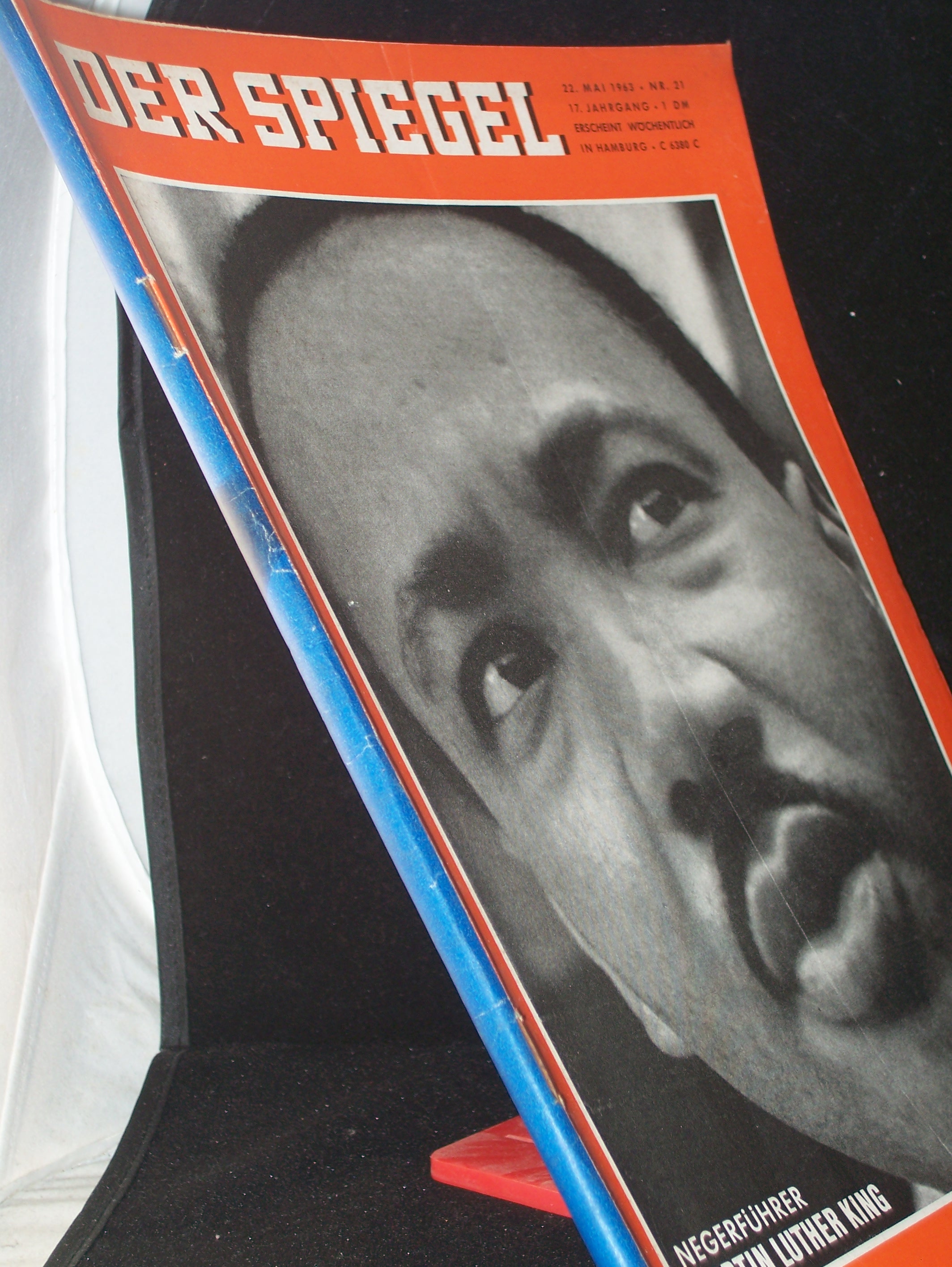 Artikelbild 1 des Artikels “5/1963, NEGERFÜHRER MARTIN LUTHER KING “