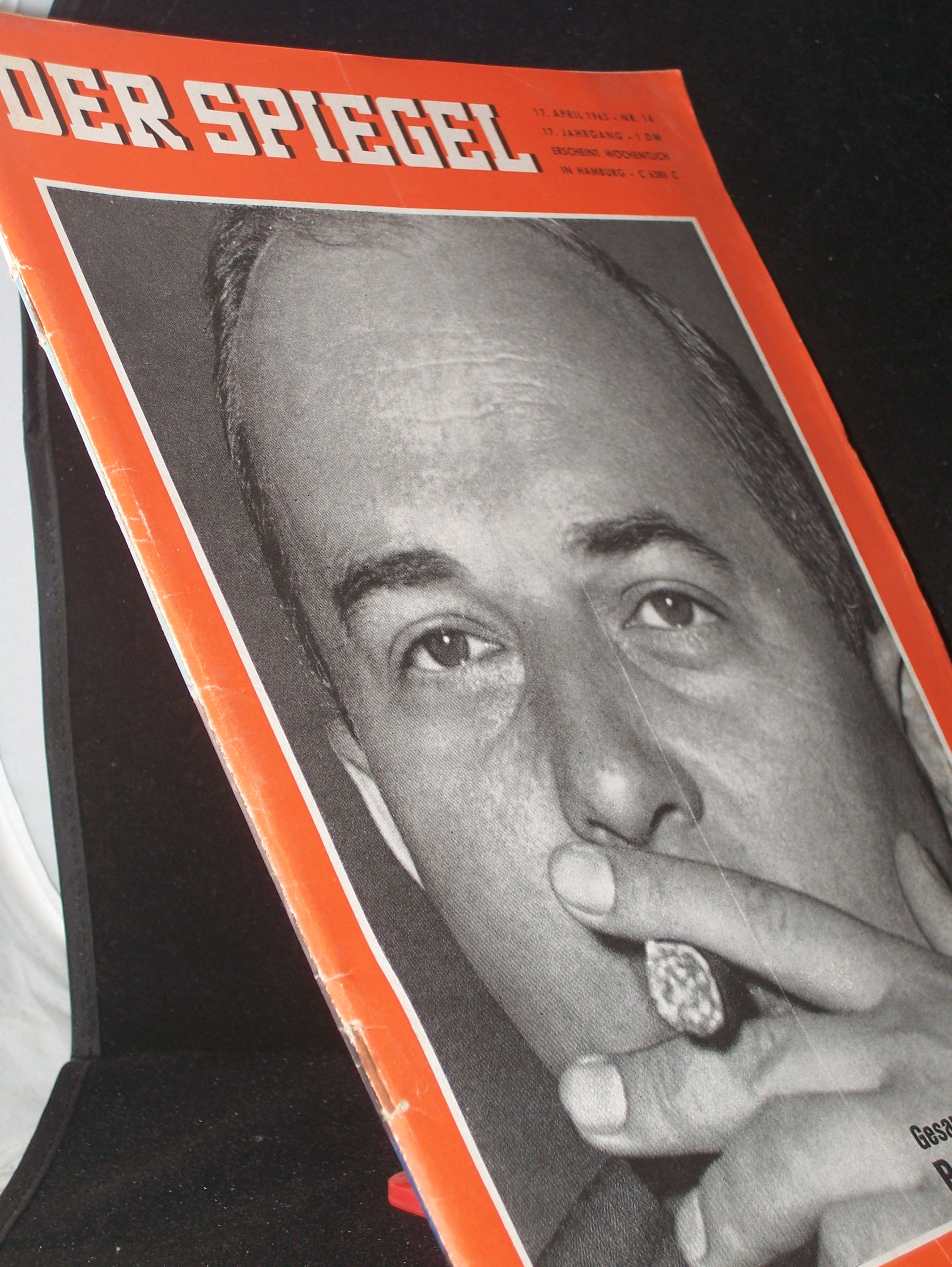 Artikelbild 1 des Artikels “4/1963, GESAMTDEUTSCHER MINISTER RAINER BARZEL “