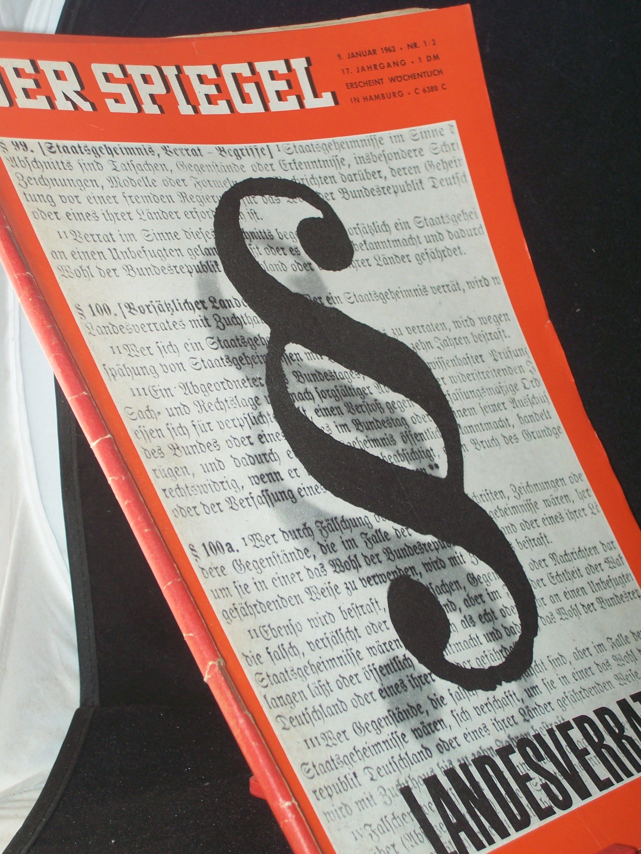 Artikelbild 1 des Artikels “1/2/1963, LANDESVERRAT “