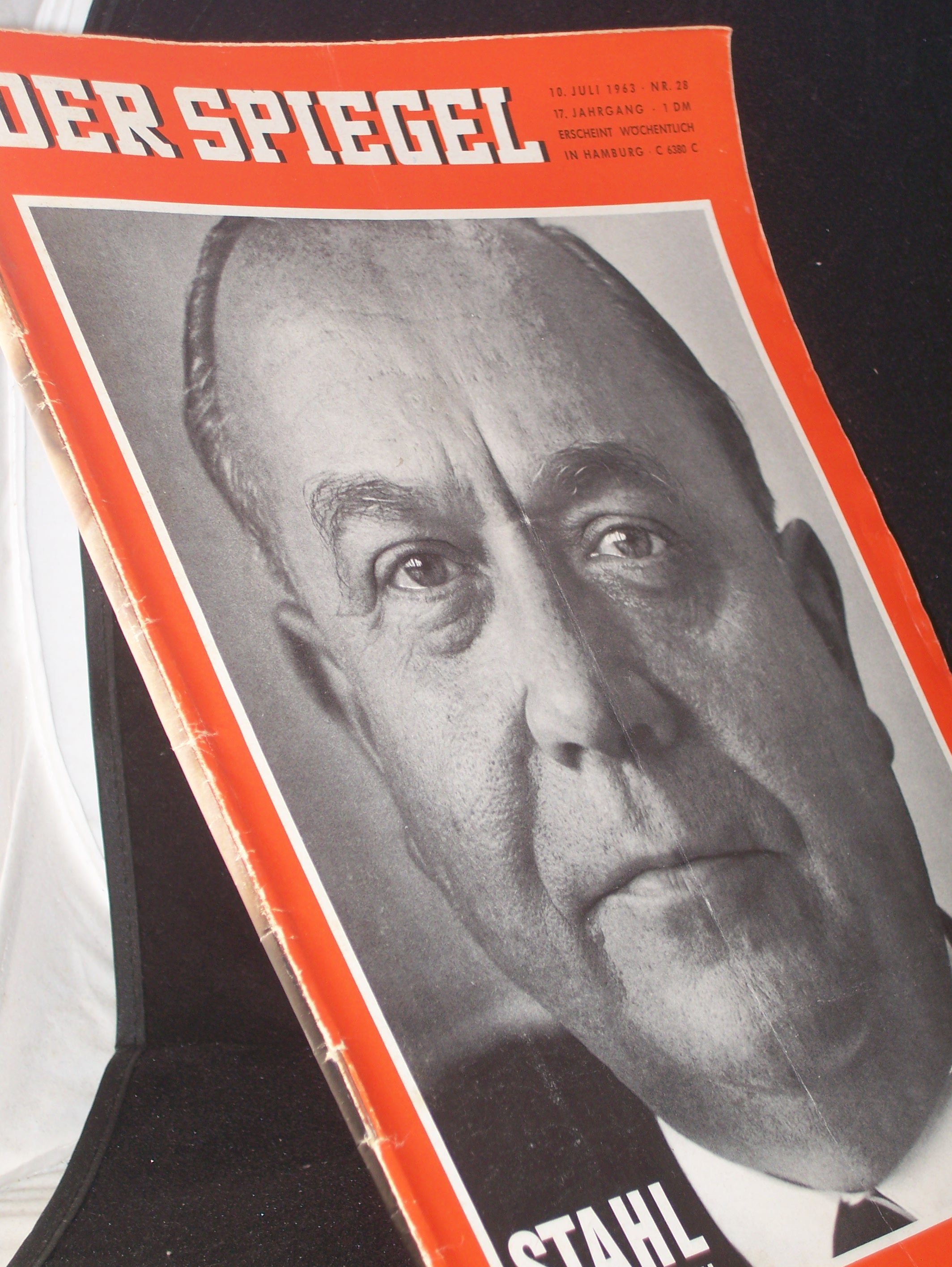 Artikelbild 1 des Artikels “28/1963, STAHL MANAGER SOHL “