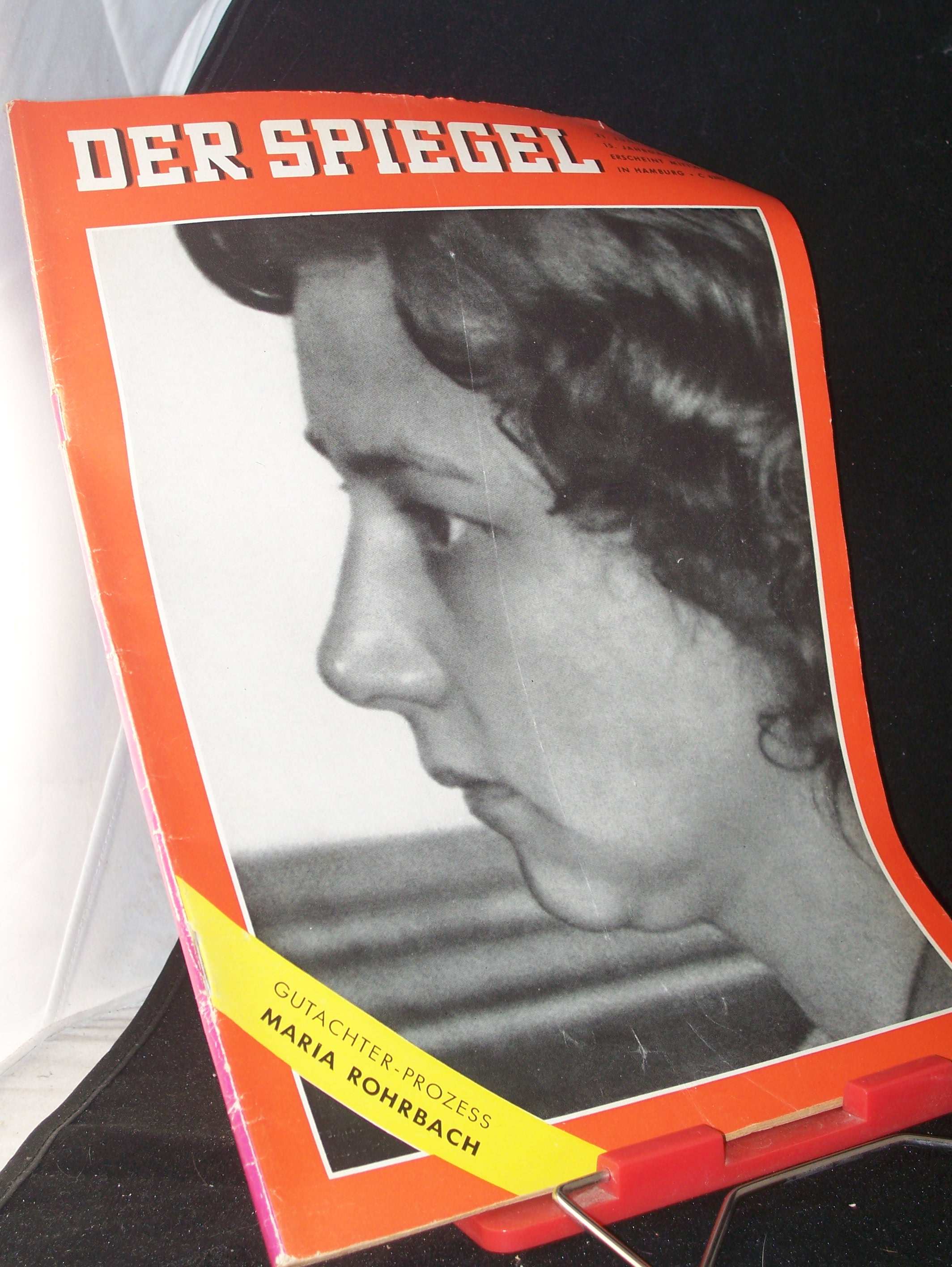 Artikelbild 1 des Artikels “26/1961, GUTACHTER PROZESS; MARIA ROHRBACH “