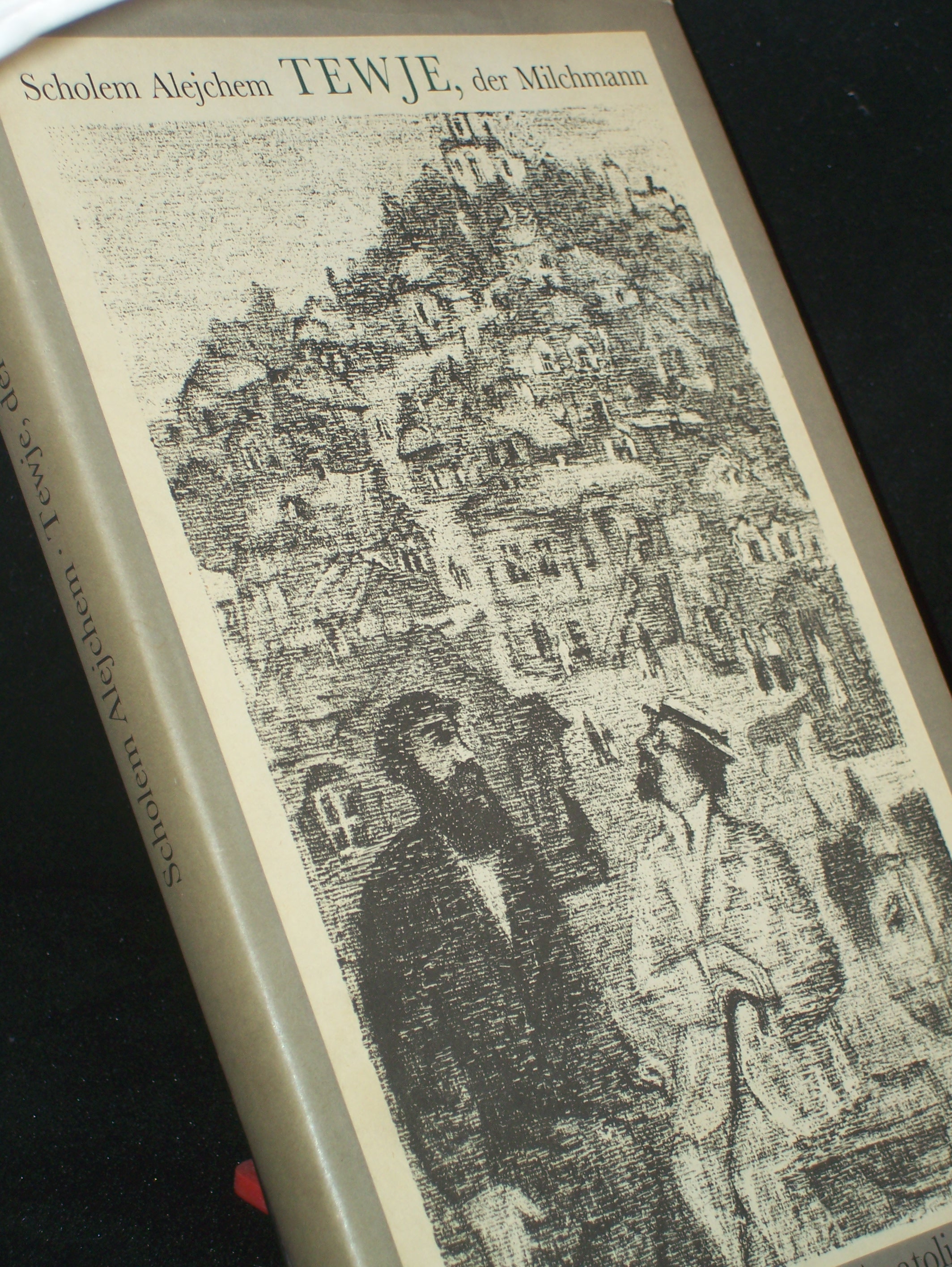 Artikelbild 1 des Artikels “Tewje, der Milchmann / Scholem Alejchem. Aus d. Jidd. von Alexander Eliasberg u. Max Reich. Mit Lithogr. von Anatoli Lwowitsch Kaplan. Hrsg. von Hans Marquardt “