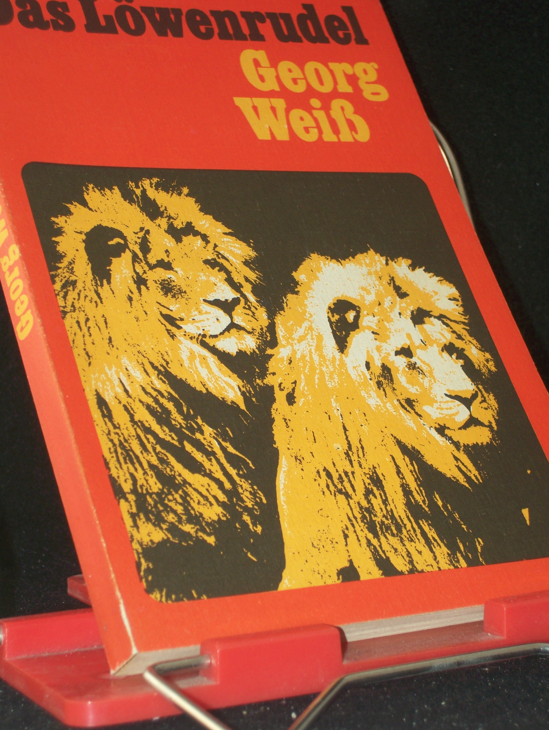 Artikelbild 1 des Artikels “Das Löwenrudel : Die Geschichte e. Löwendressur / Georg Weiß “