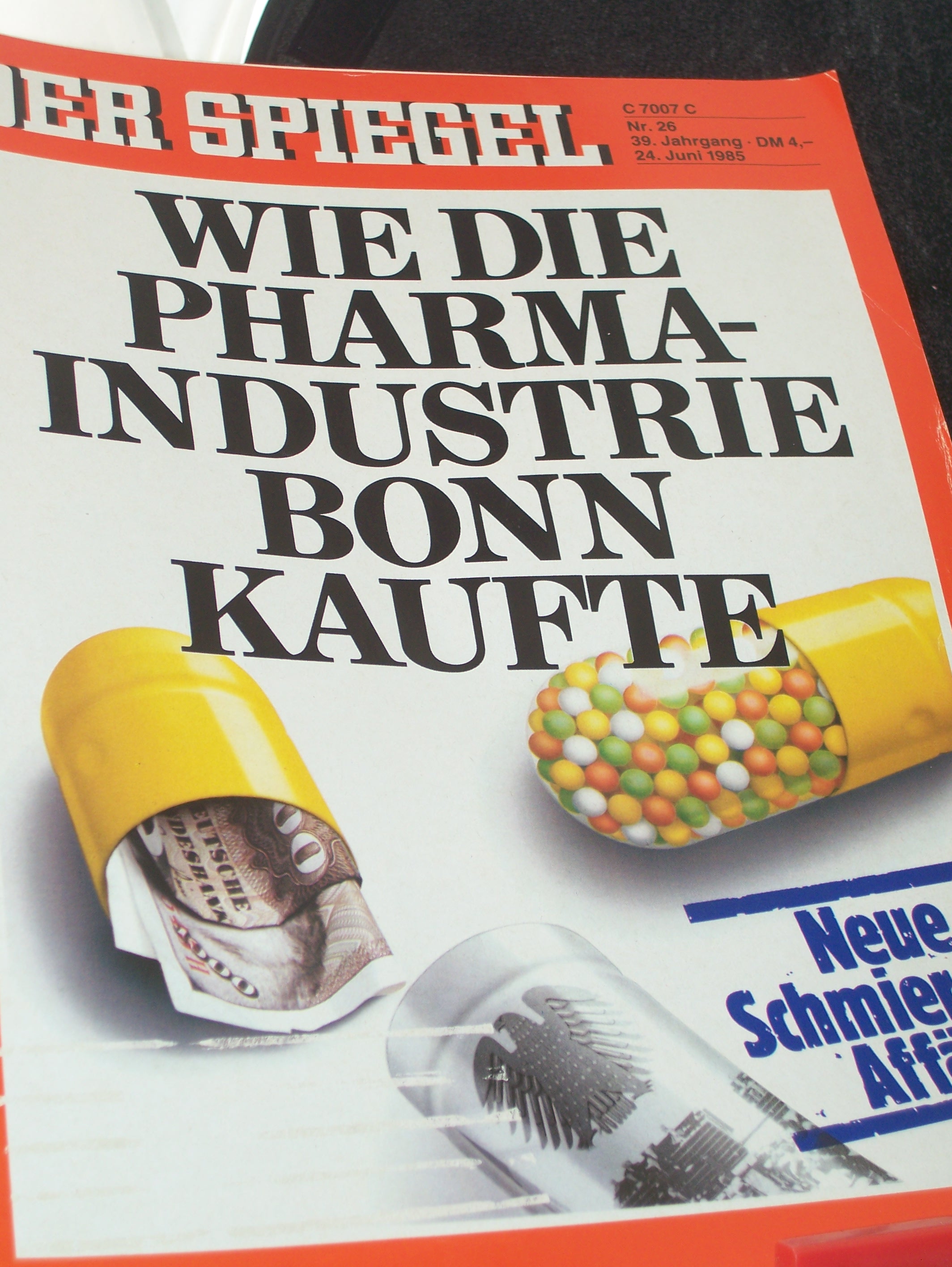 Artikelbild 1 des Artikels “26/1985, Wie die Pharmaindustrie Bonn kaufte “