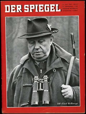 Artikelbild 1 des Artikels “29/1960, DP Chef Hellwege “