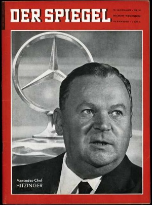 Artikelbild 1 des Artikels “49/1961, Mercedes Chef Hitzinger “
