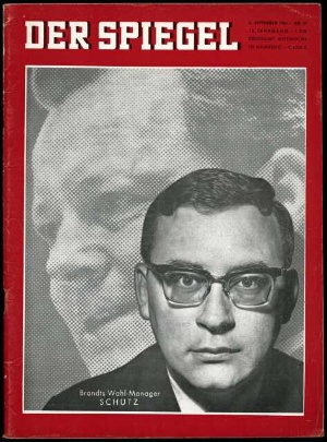 Artikelbild 1 des Artikels “37/1961, Brandts Wahl Manager SCHÜTZ “