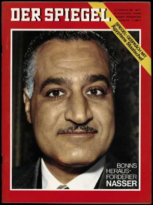 Artikelbild 1 des Artikels “9/1965, Bonns Herausforderer Nasser “