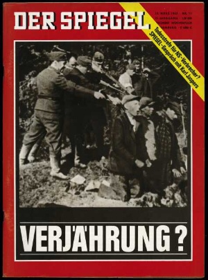 Artikelbild 1 des Artikels “11/1965, Verjährung? “