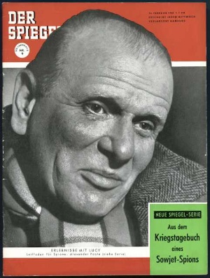 Artikelbild 1 des Artikels “9/1954, ERLEBNISSE MIT LUCY; LEITFADEN FÜR SPIONE ALEXANDER FOOTE “