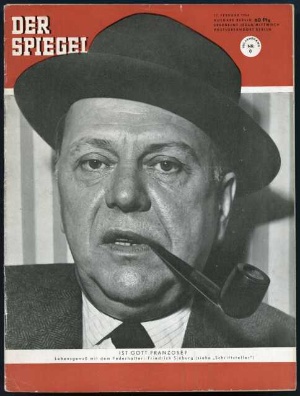 Artikelbild 1 des Artikels “8/1954, IST GOTT FRANZOSE; LEBENSGENUSS MIT DEM FEDERHALTER FRIEDRICH SIEBURG “