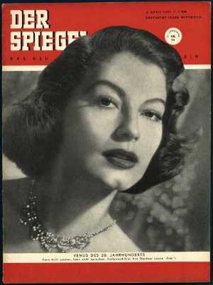 Artikelbild 1 des Artikels “14/1952, VENUS DES 20. JAHRHUNDERTS KANN NICHT SPIELEN; KANN NICHT SPRECHEN; HOLLYWOOD STAR AVA GARNER “