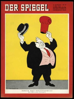 Artikelbild 1 des Artikels “20/1958, BÜRGER ODER BÜRGERSCHRECK; DIE SPD “