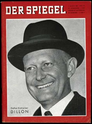 Artikelbild 1 des Artikels “10/1961, DOLLAR EINTREIBER; DILLON “