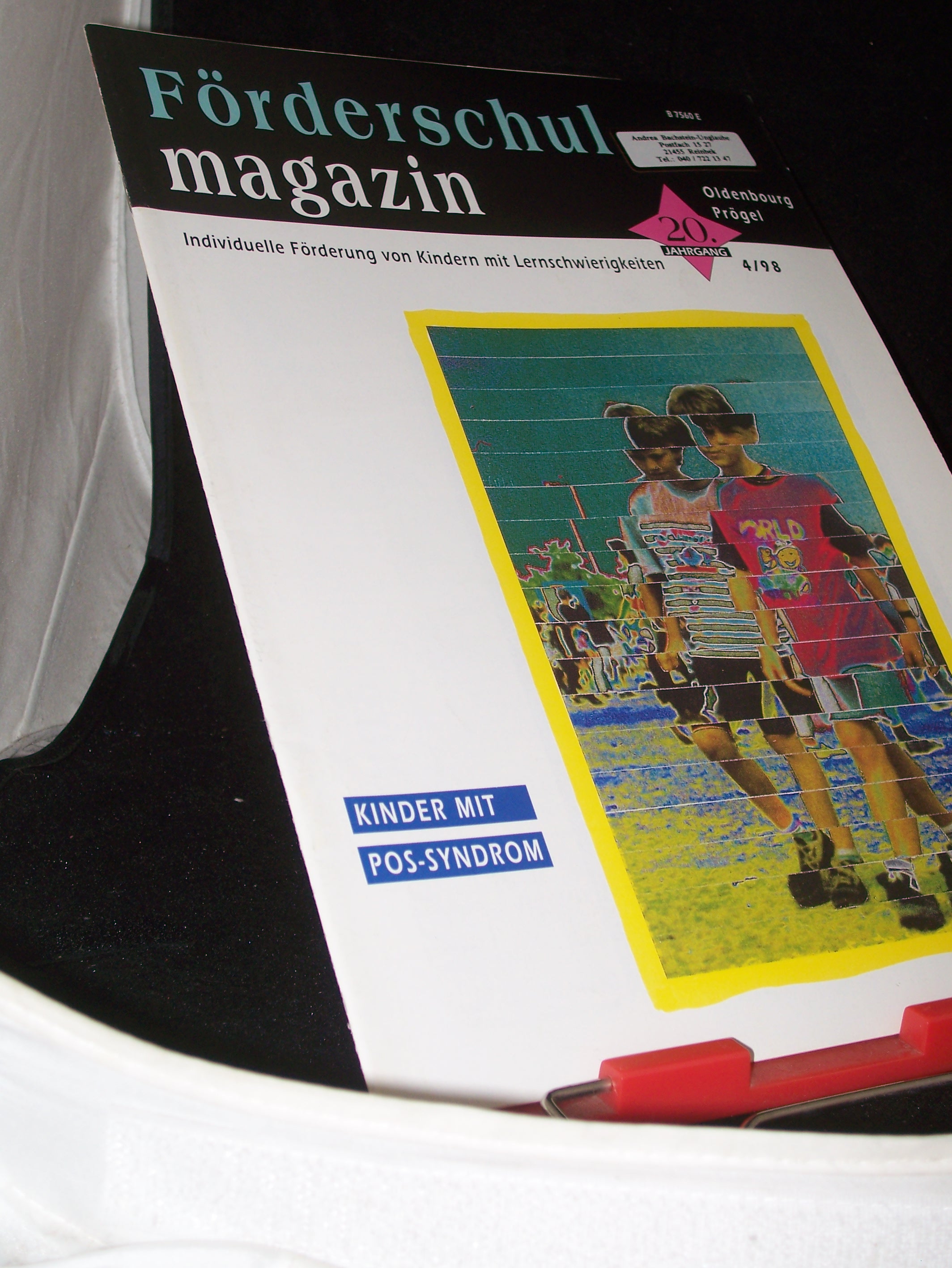 Artikelbild 1 des Artikels “4/1998, Kinder mit POS SYNDROM “