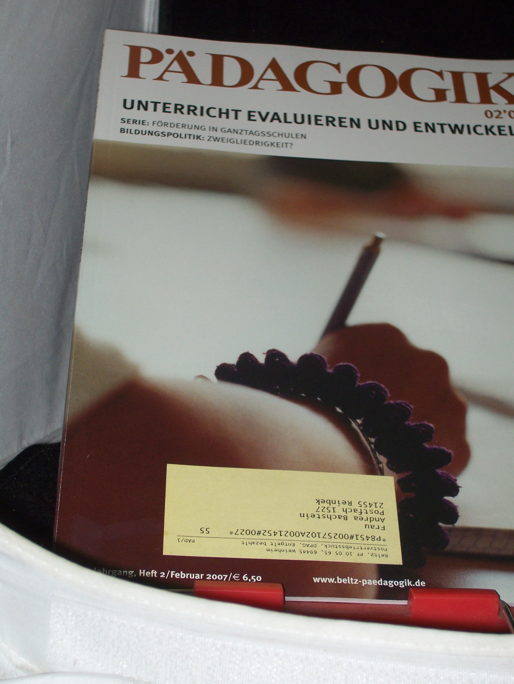 Artikelbild 1 des Artikels “2/2007, Unterricht evaluieren und entwickeln “