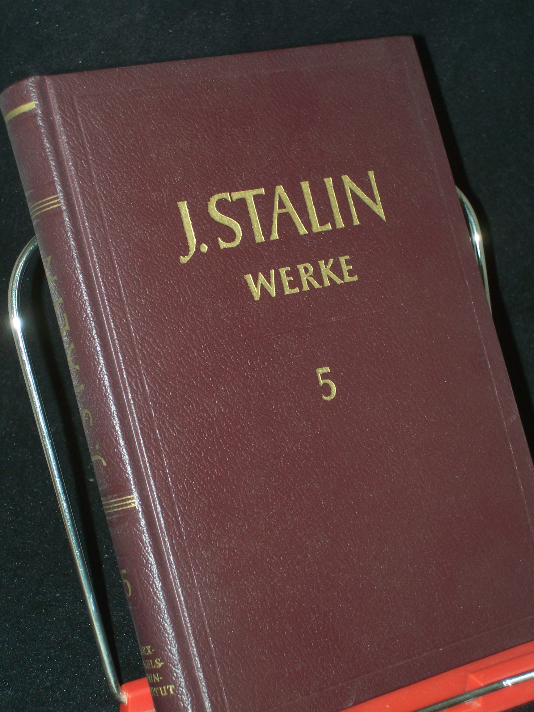 Artikelbild 1 des Artikels “Stalin, Iosif V.: Werke||Teil: Band. 5., 1921-1923 “