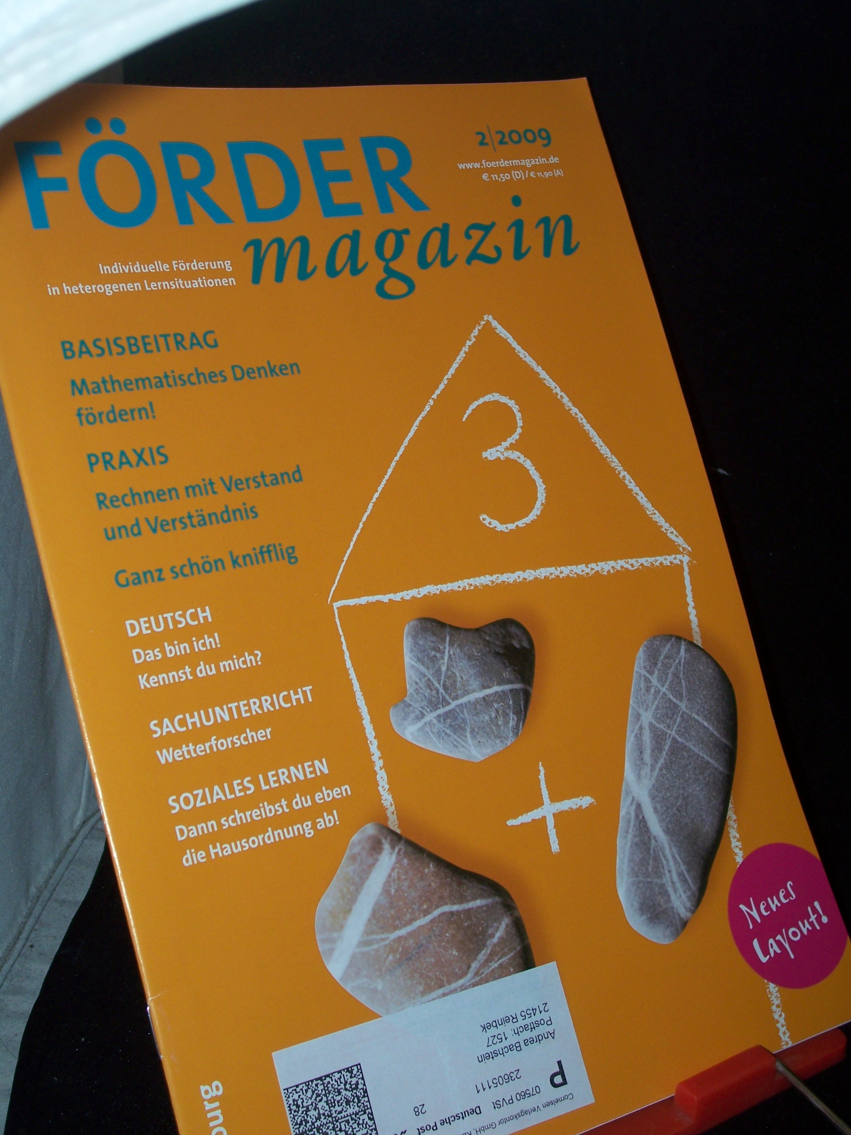 Artikelbild 1 des Artikels “2/2009, Mathematisches Denken fördern “