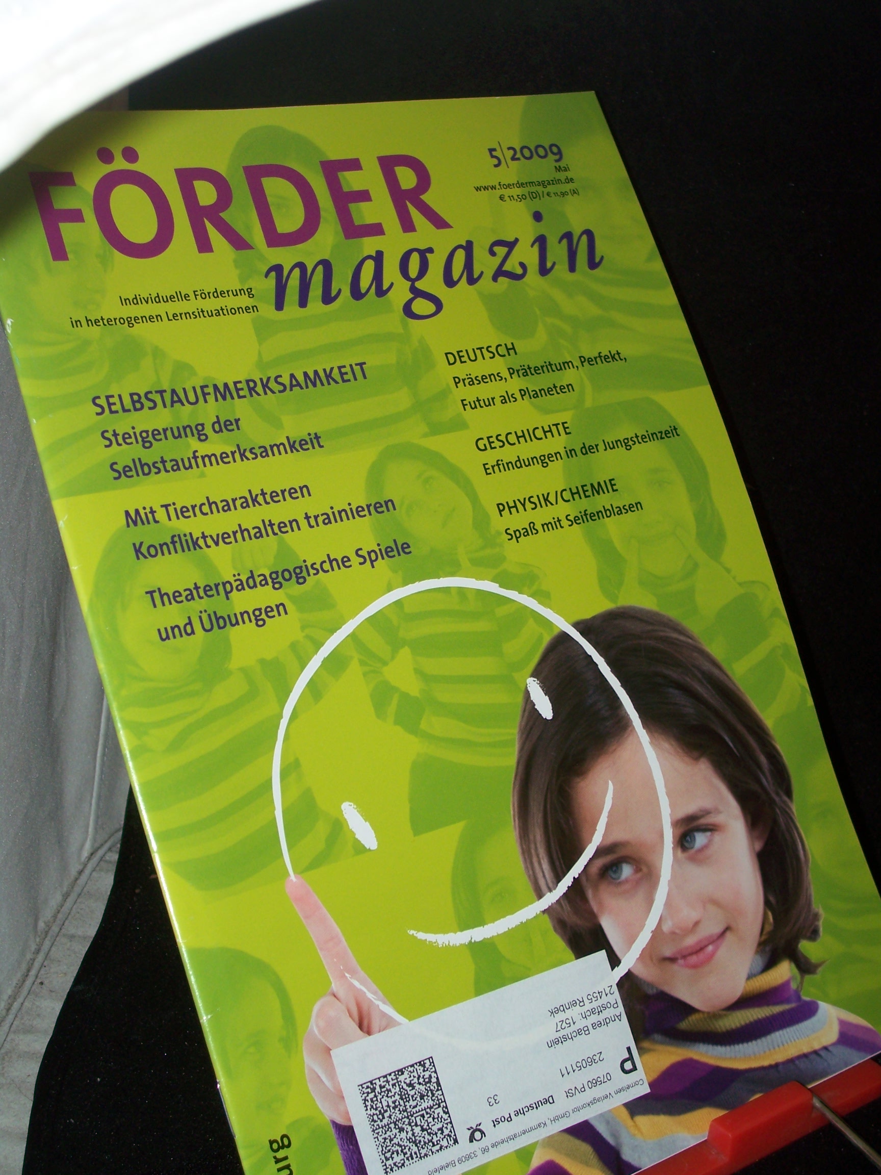 Artikelbild 1 des Artikels “5/2009, Selbstaufmerksamkeit “