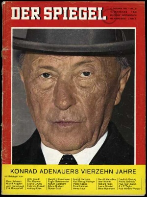 Artikelbild 1 des Artikels “41/1963, Konrad Adenauers Vierzehn Jahre “