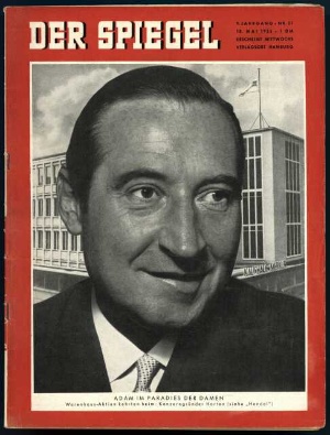 Artikelbild 1 des Artikels “21/1955, Adam im Paradies der Damen “