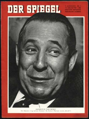 Artikelbild 1 des Artikels “3/1955, Amnestie für wen? ein Gesetz trug seinen Namen Dr Robert Platow “