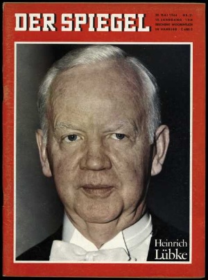 Artikelbild 1 des Artikels “21/1964, Heinrich Lübke “