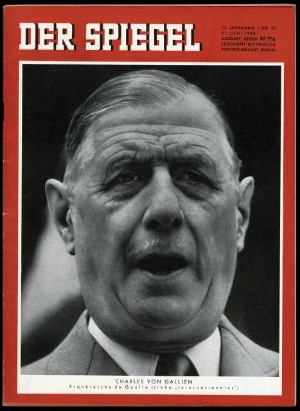 Artikelbild 1 des Artikels “24/1958 Charles von Gallien, Frankreichs de Gaulle “
