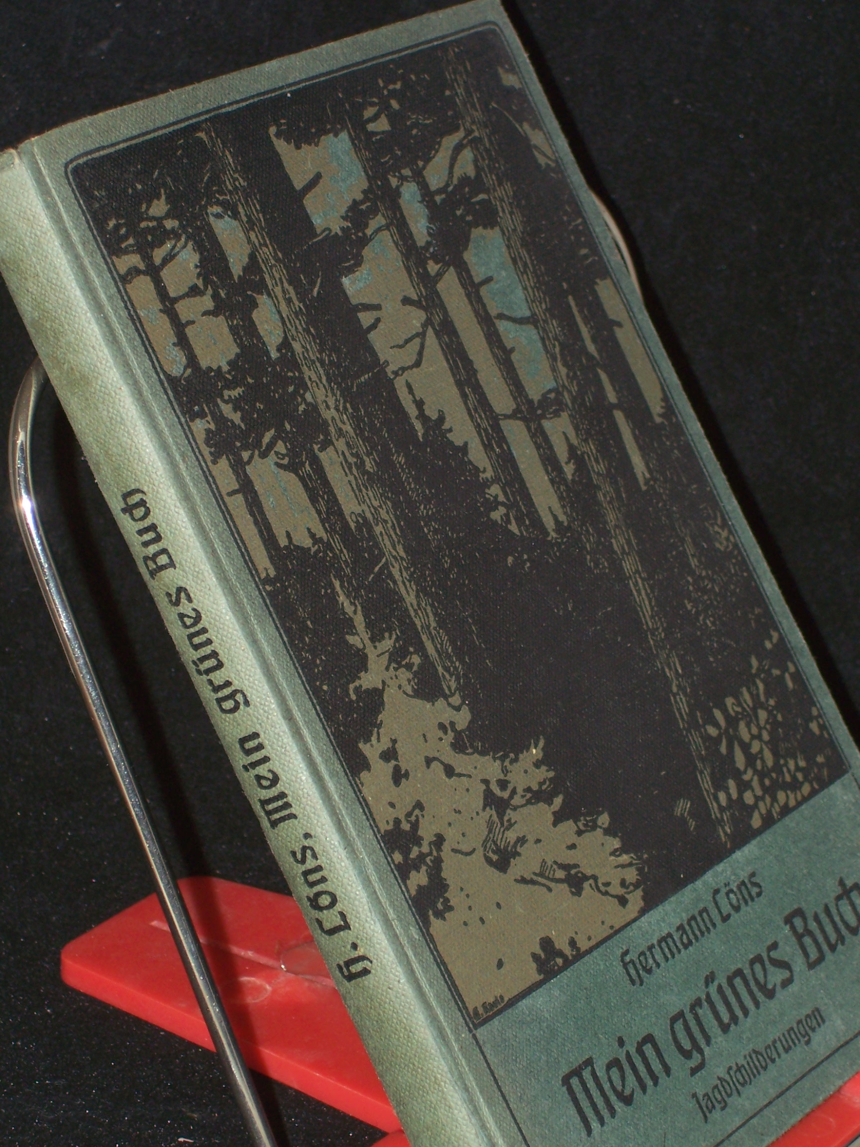 Artikelbild 1 des Artikels “Mein grünes Buch : Jagd- u. Tiergeschichten / Hermann Löns “