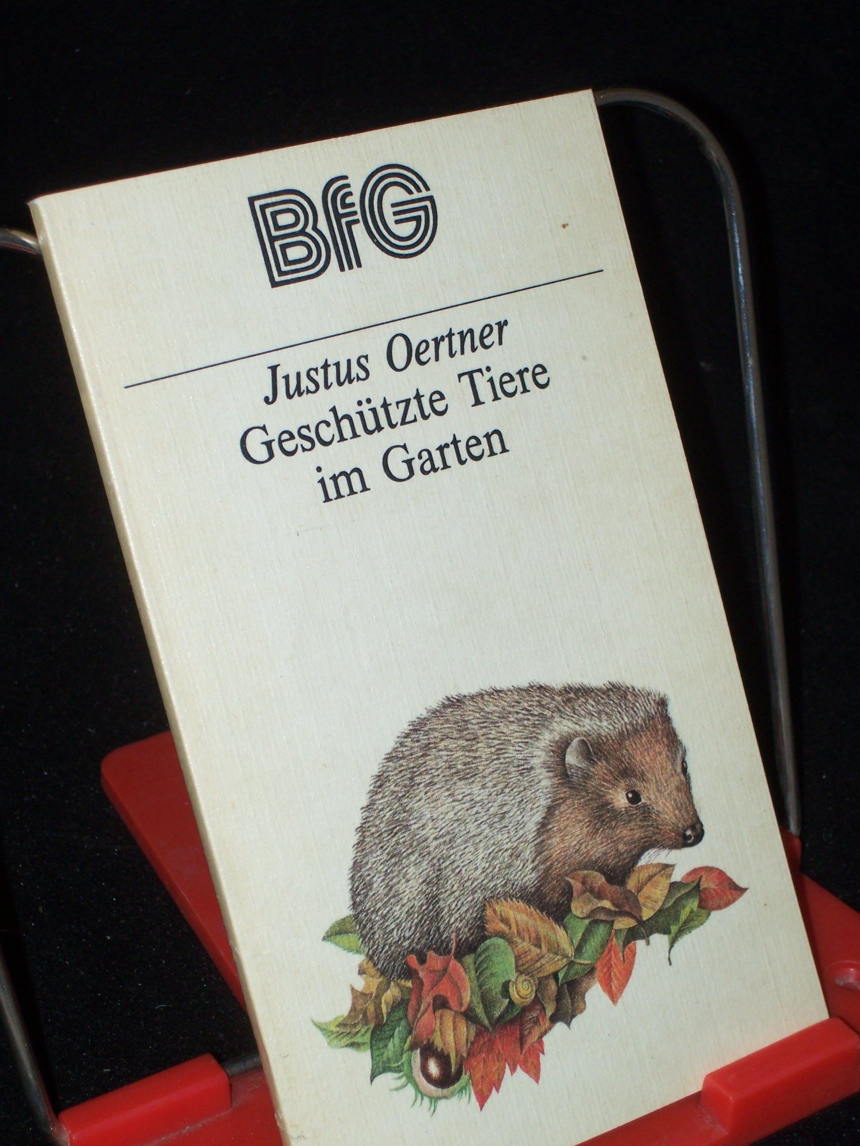 Artikelbild 1 des Artikels “Geschützte Tiere im Garten / Justus Oertner “