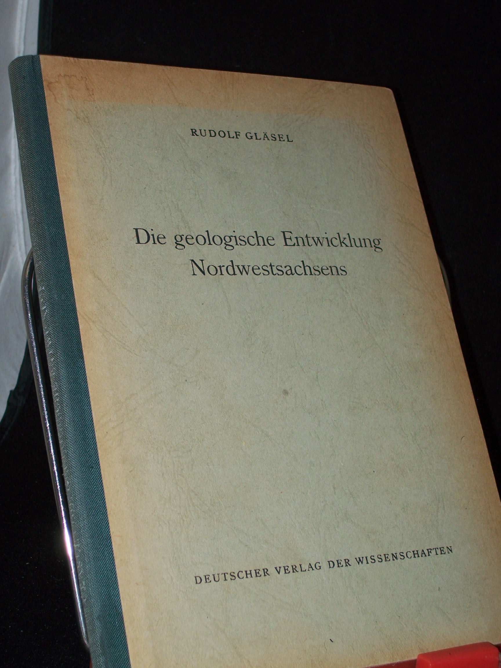 Artikelbild 1 des Artikels “Die geologische Entwicklung Nordwestsachsens / Rudolf Gläsel “