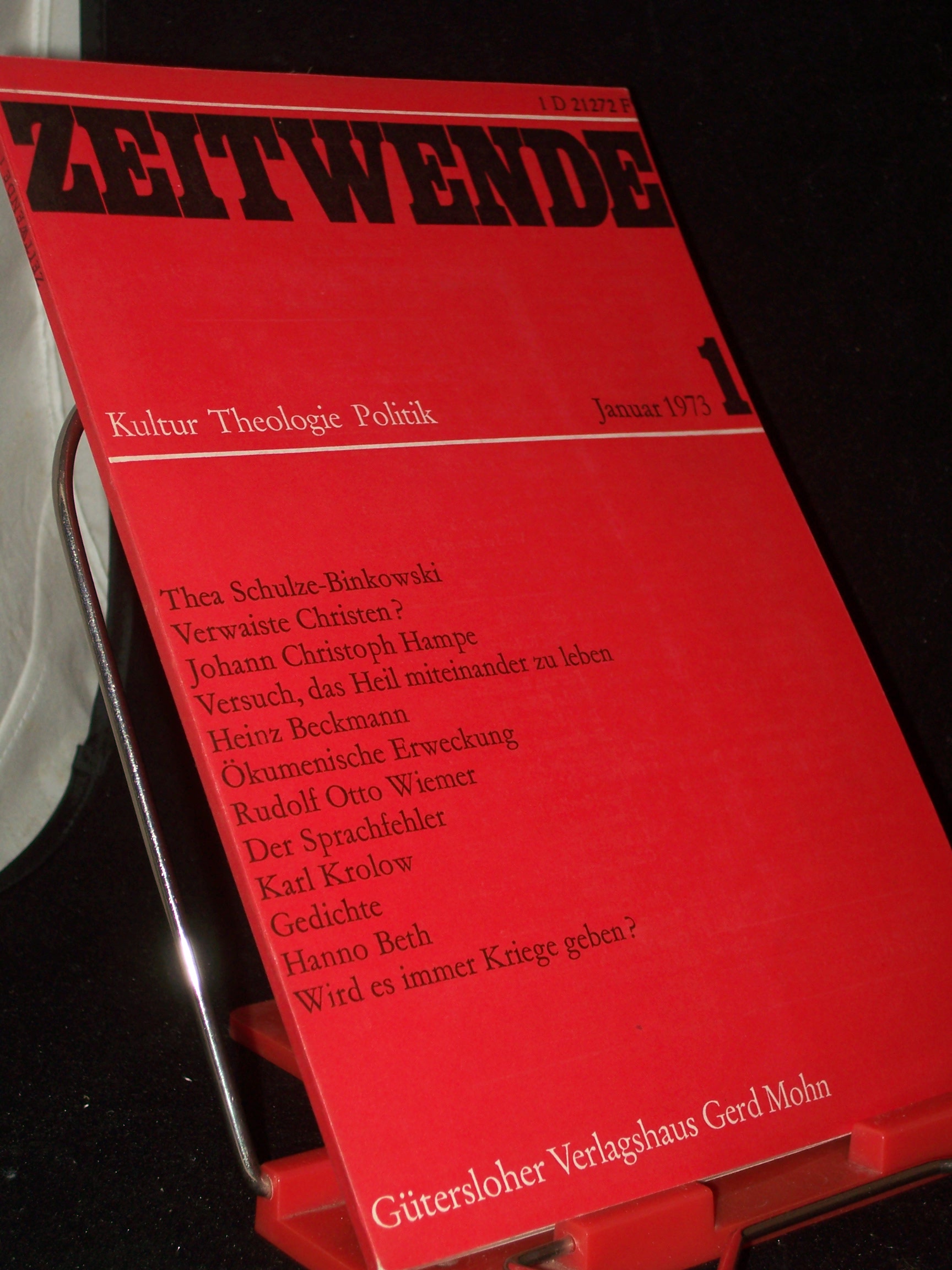 Artikelbild 1 des Artikels “1/1973 “