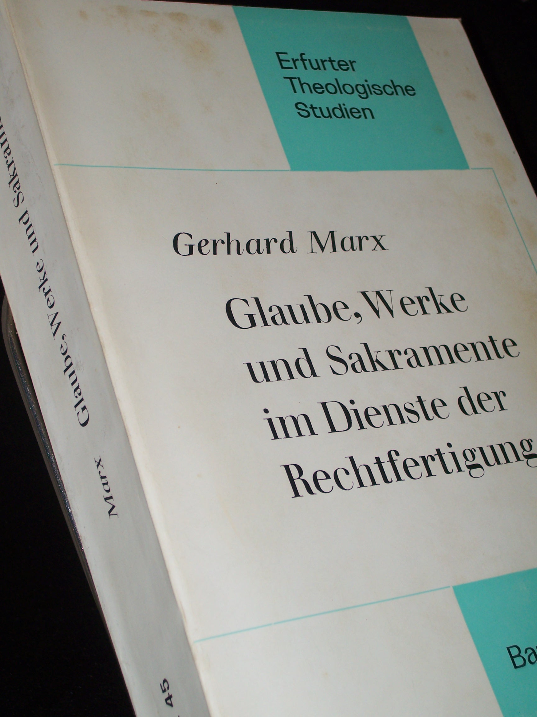 Artikelbild 1 des Artikels “Glaube, Werke und Sakramente im Dienste der Rechtfertigung in den
Schriften von Berthold Pürstinger, Bischof von Chiemsee / von Gerhard
Marx “