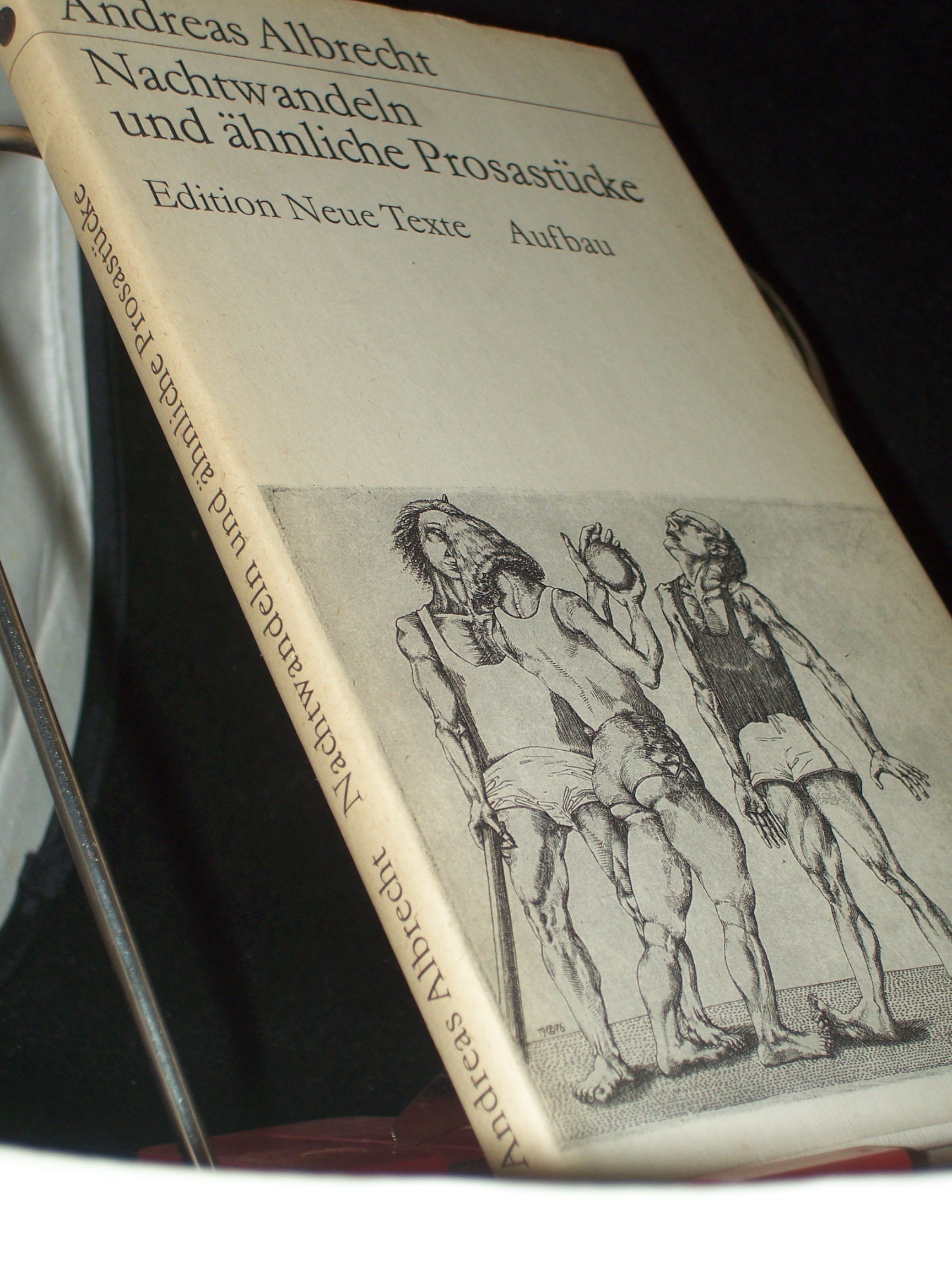 Artikelbild 1 des Artikels “Nachtwandeln und ähnliche Prosastücke / Andreas Albrecht “