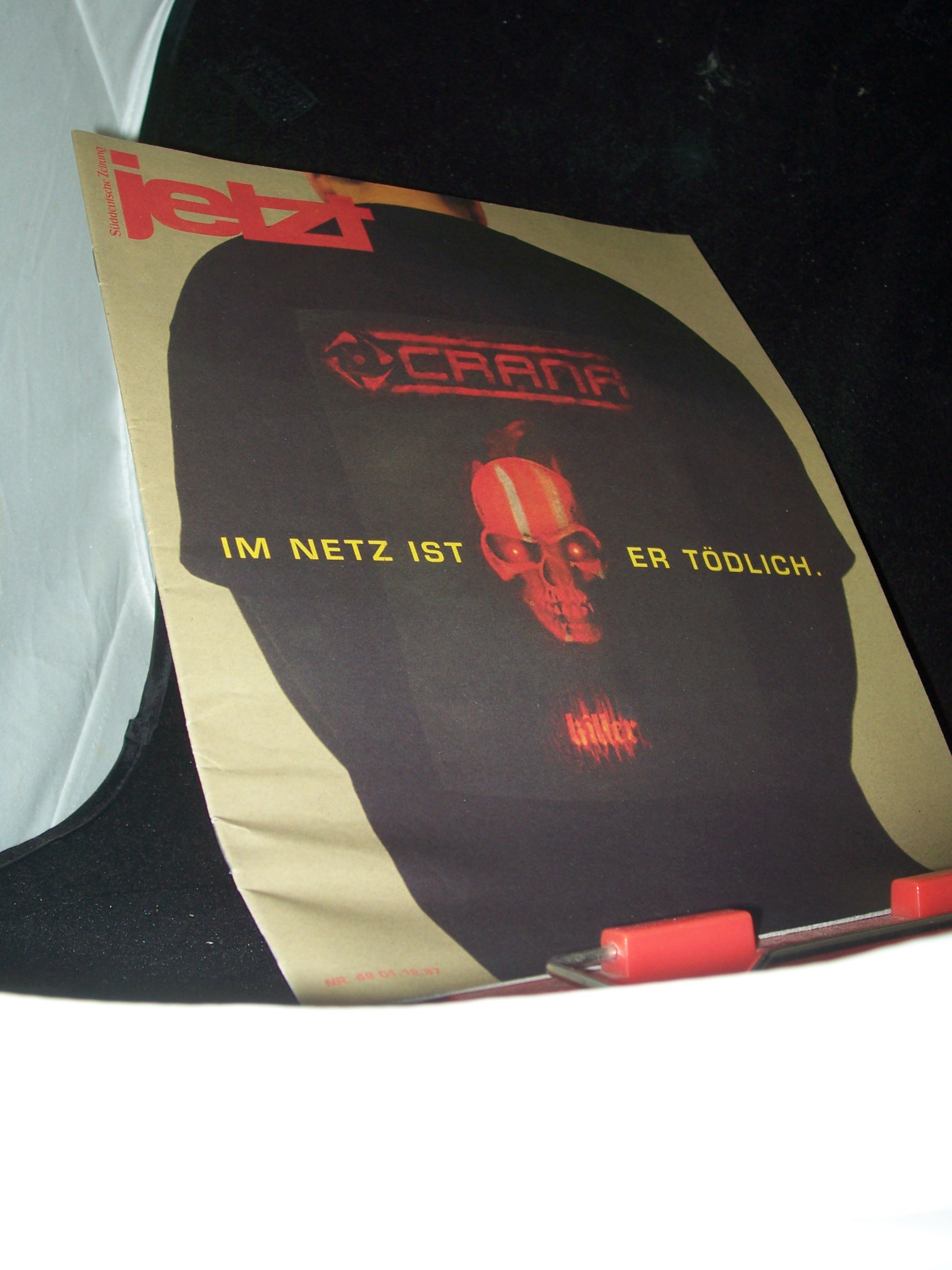 Artikelbild 1 des Artikels “Nr. 49/1997, Im Netz ist er tödlich “