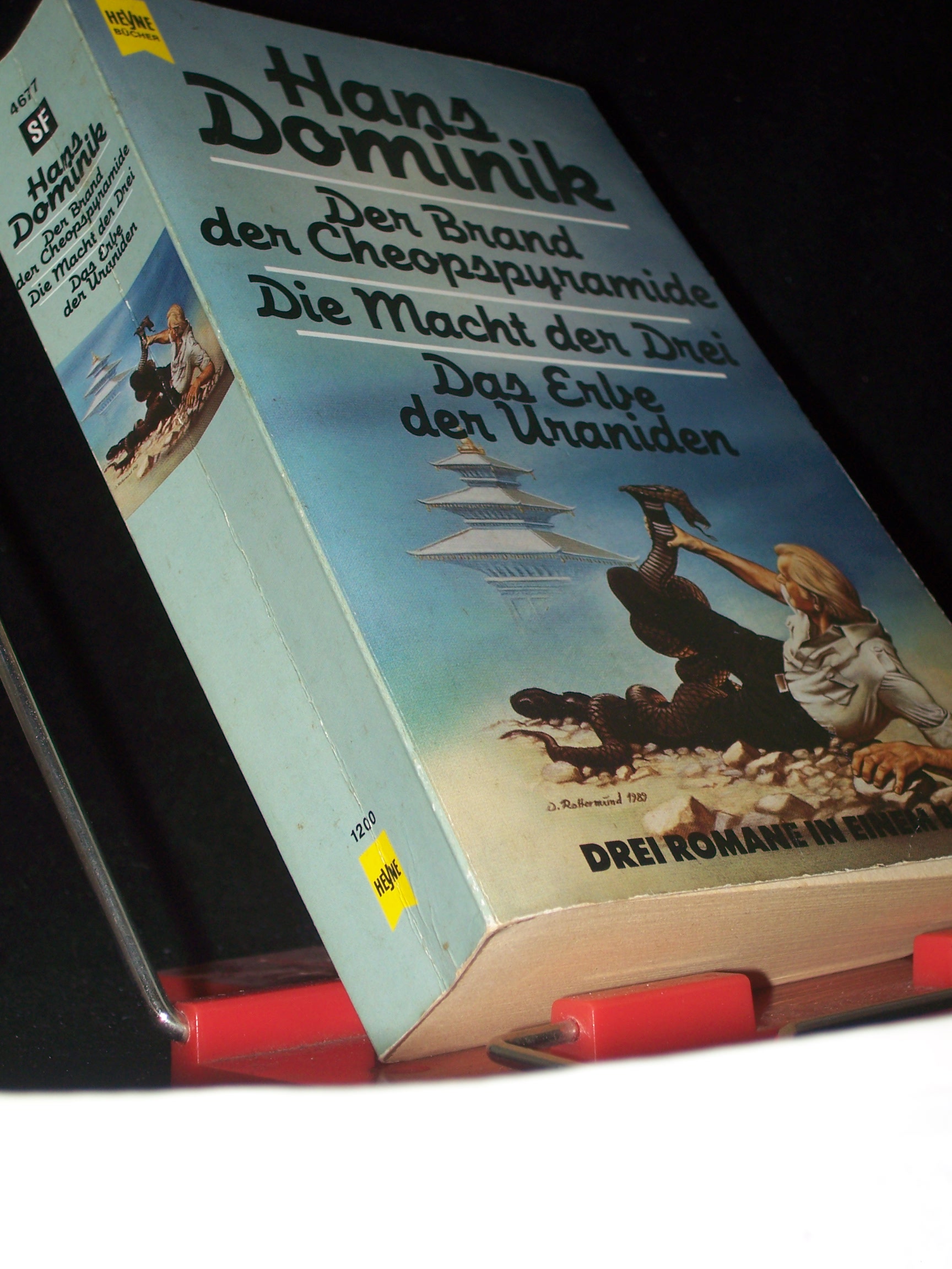 Artikelbild 1 des Artikels “Der Brand der Cheopspyramide : 3 Science-Fiction-Romane in 1 Band /
Hans Dominik “