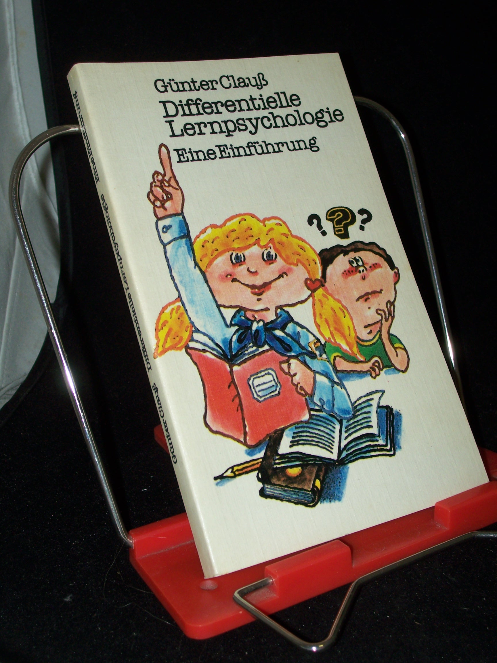 Artikelbild 1 des Artikels “Differentielle Lernpsychologie : e. Einf. / Günter Clauss “