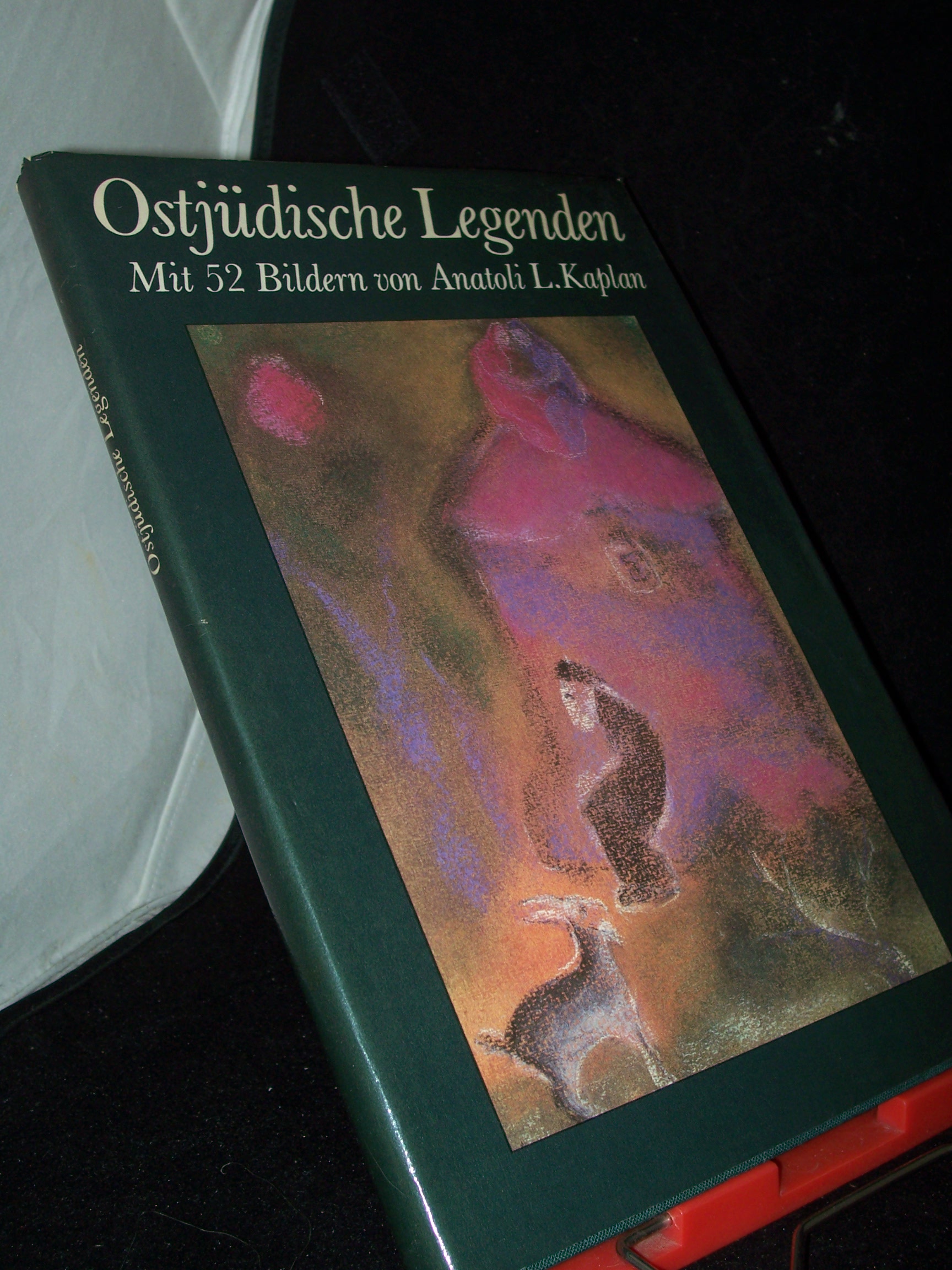 Artikelbild 1 des Artikels “Ostjüdische Legenden / mit 52 Bildern von Anatoli L. Kaplan. [Aus d. Jidd. übertr. von Alexander Eliasberg] “