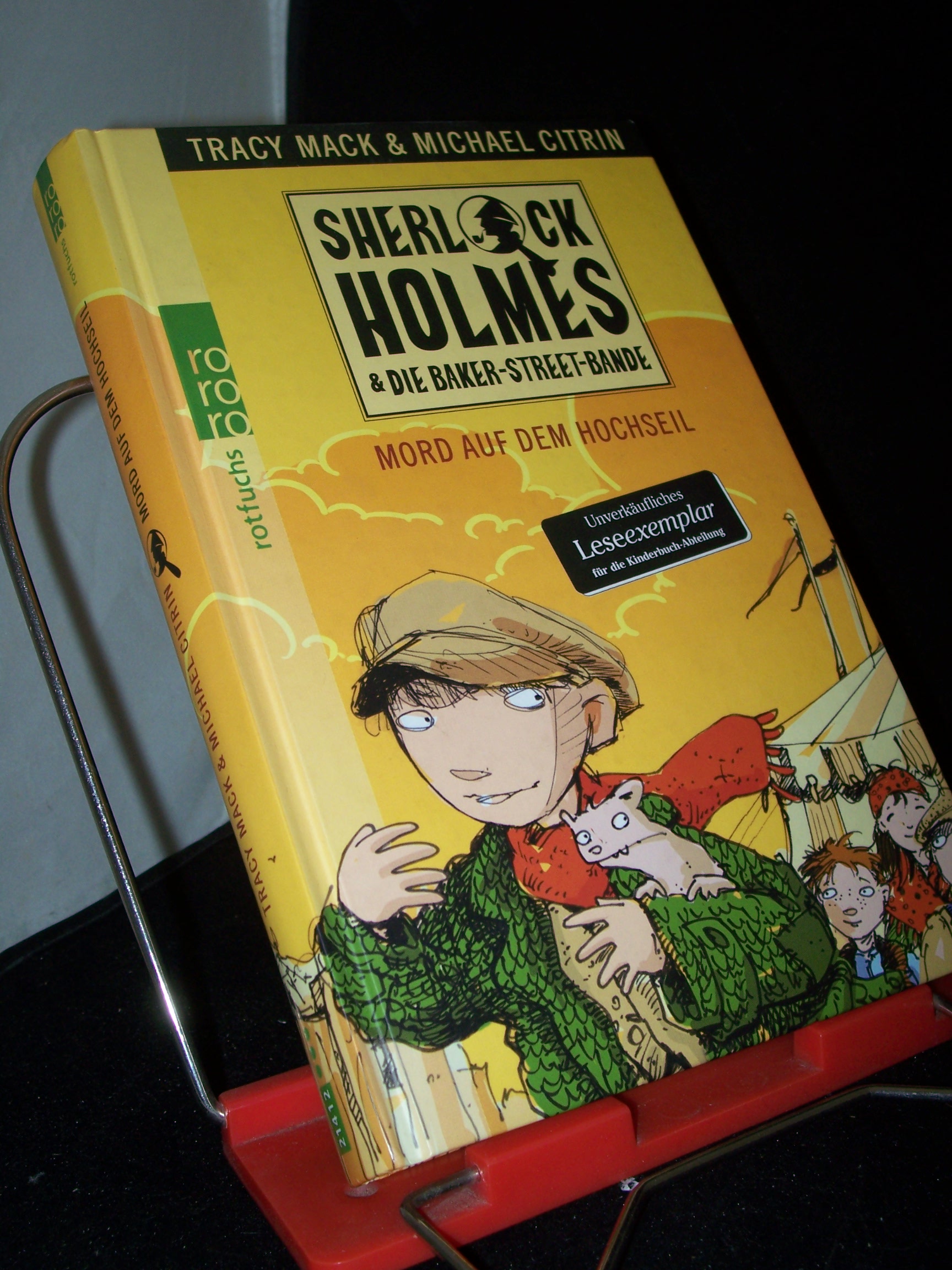 Artikelbild 1 des Artikels “Mack, Tracy: Sherlock Holmes und die Baker-Street-Bande Teil: Mord auf dem Hochseil / [Dt. von Thomas Gunkel] “