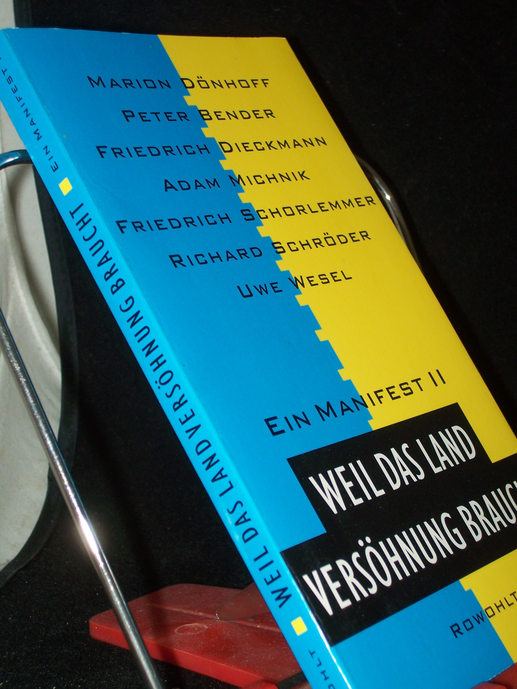 Artikelbild 1 des Artikels “Weil das Land Versöhnung braucht / Marion Dönhoff... “