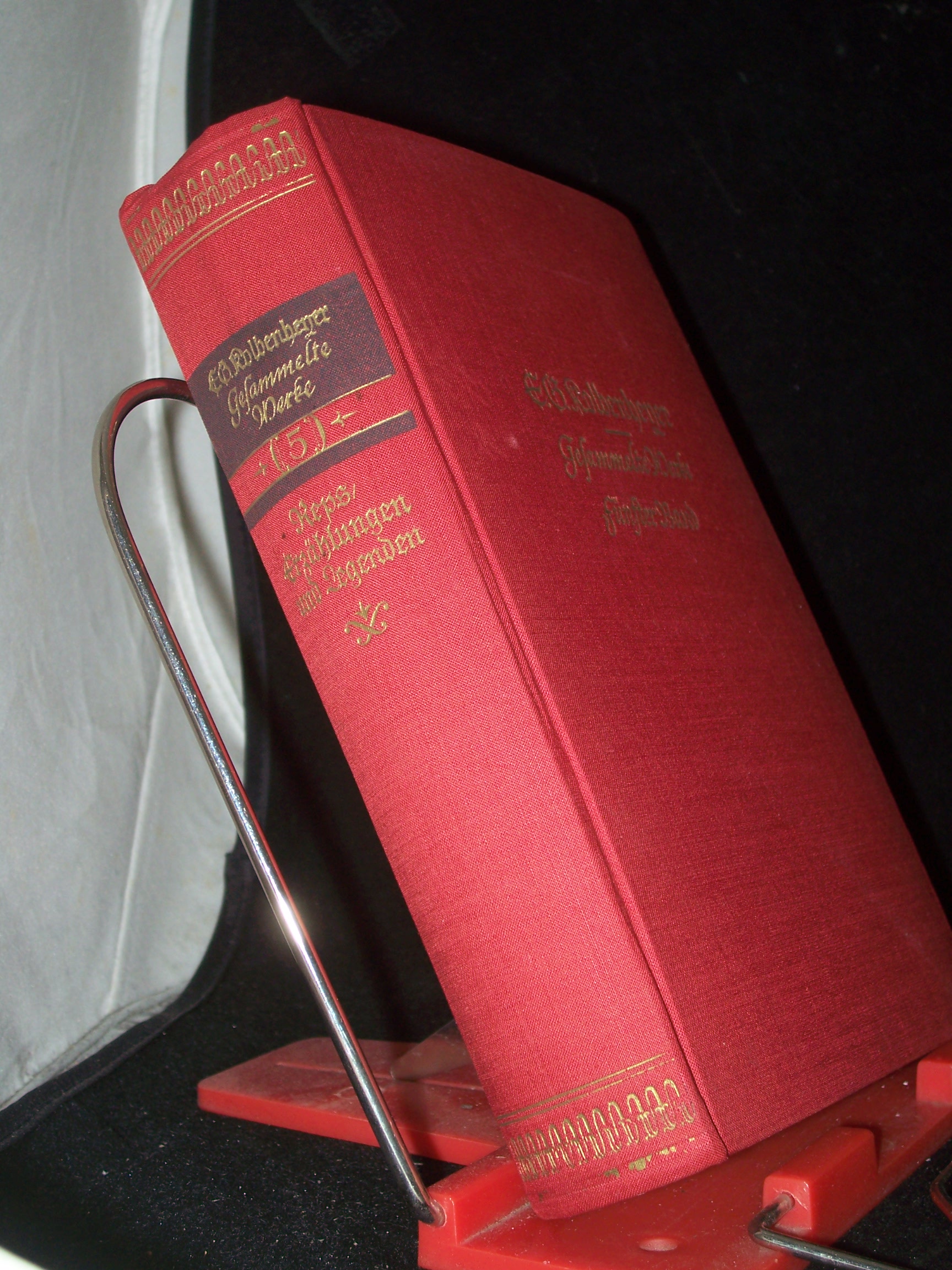 Artikelbild 1 des Artikels “Kolbenheyer, E. G.: Gesammelte Werke in 8 Bänden Teil: Bd. 5., Reps :
Erzählungen u. Legenden “