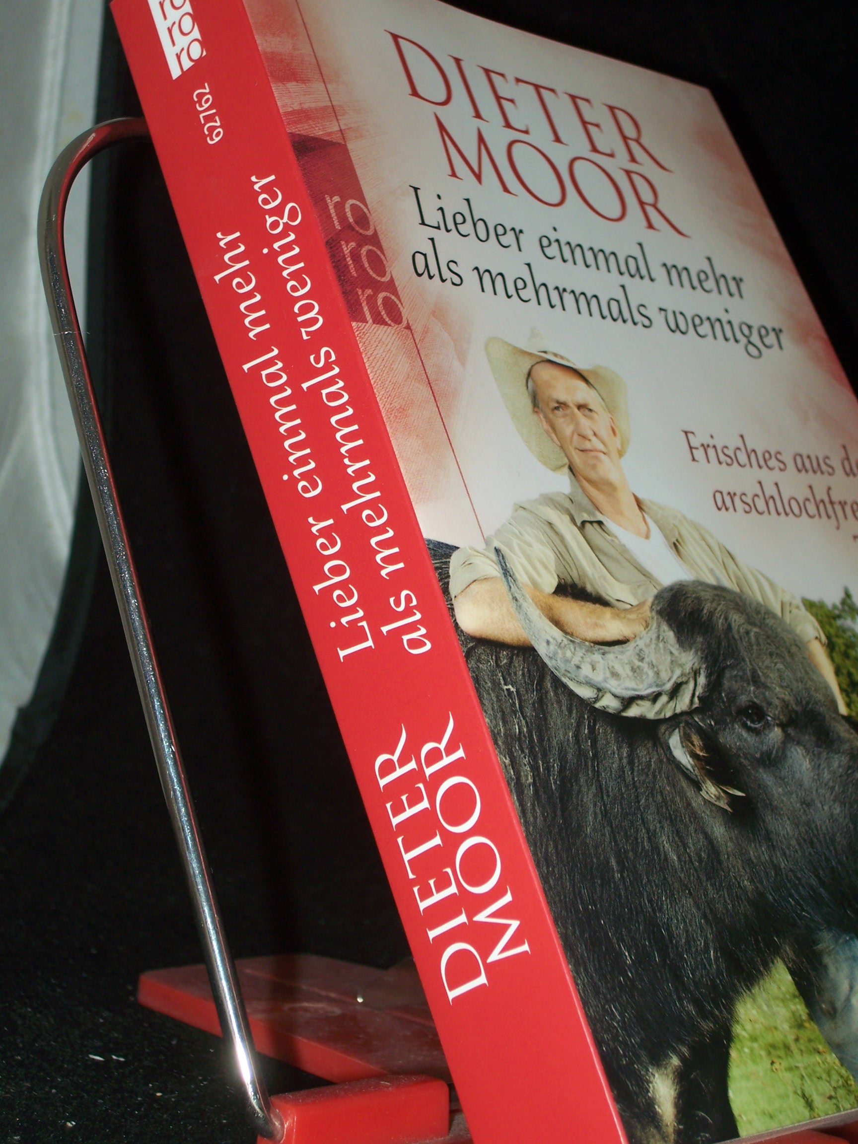 Artikelbild 1 des Artikels “Lieber einmal mehr als mehrmals weniger : Frisches aus der arschlochfreien Zone / Dieter Moor “