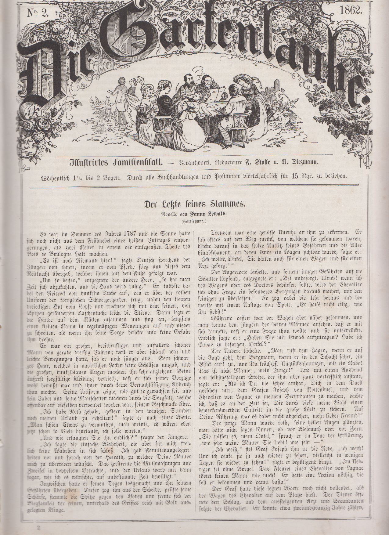 Artikelbild 1 des Artikels “No 2, 1862, Loseblattsammlung mit zahlreichen schwarz weiß
Abbildungen “