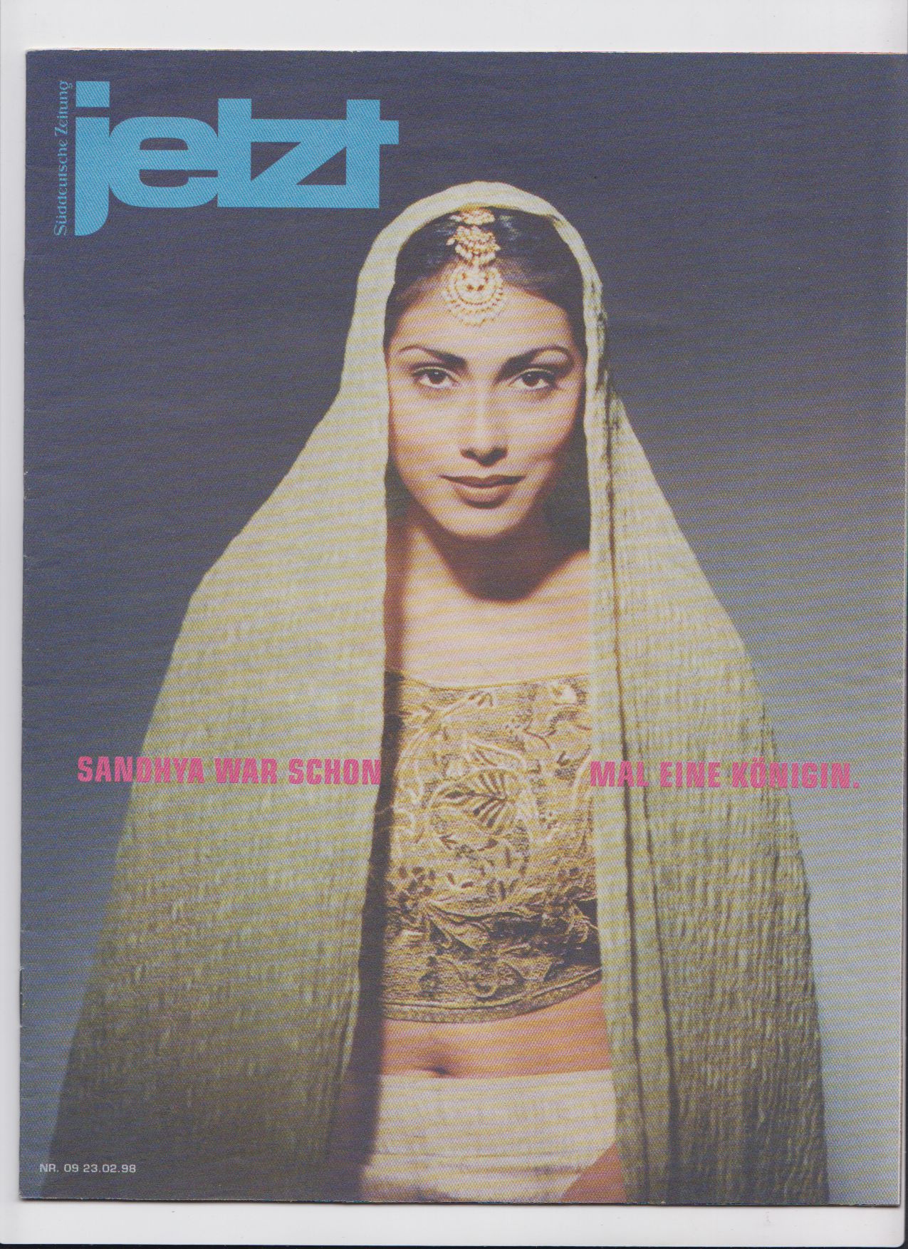 Artikelbild 1 des Artikels “No 9, 1998, Sandhya war schon mal eine Königin “